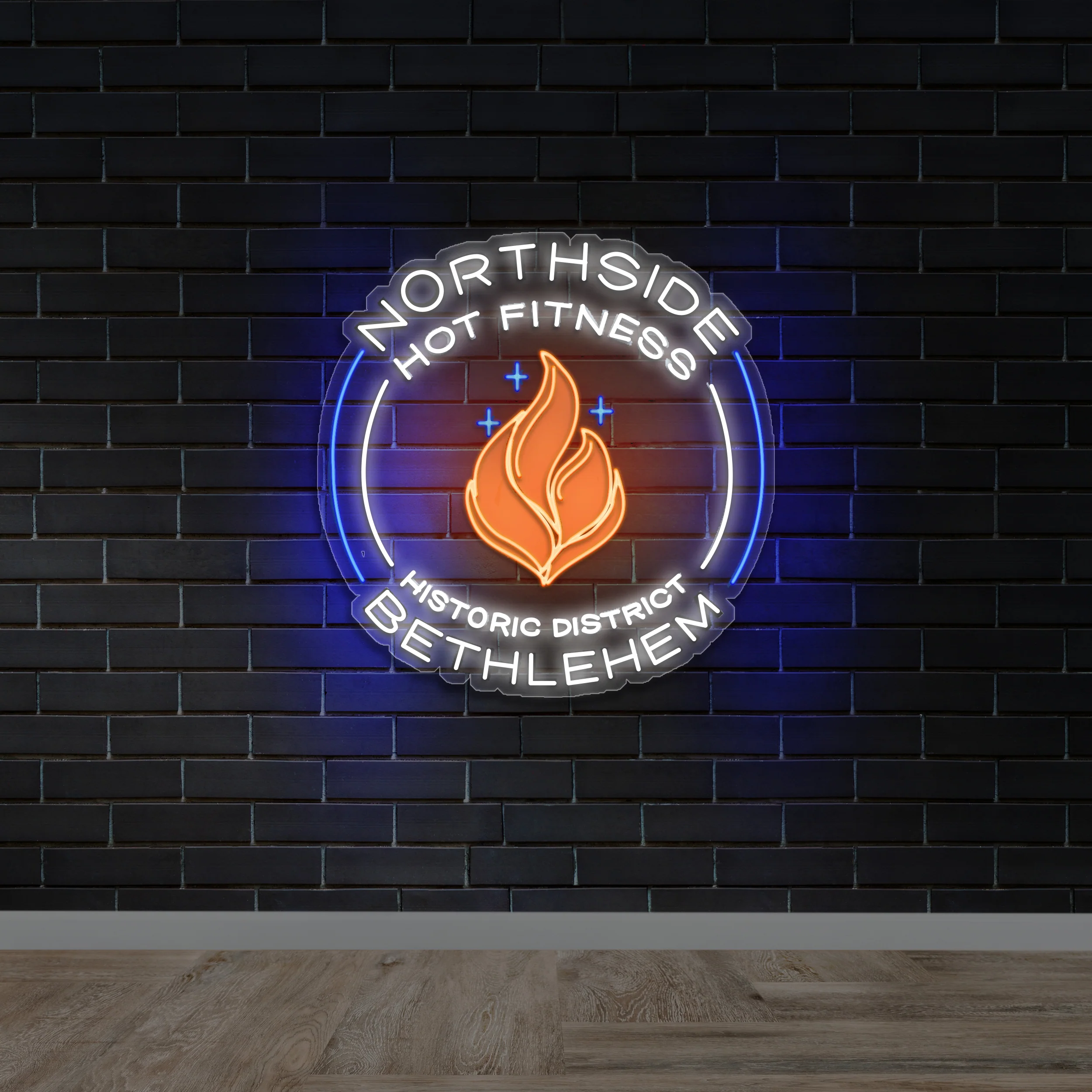 Northside Hot Fitness - Premium Neon Artwork