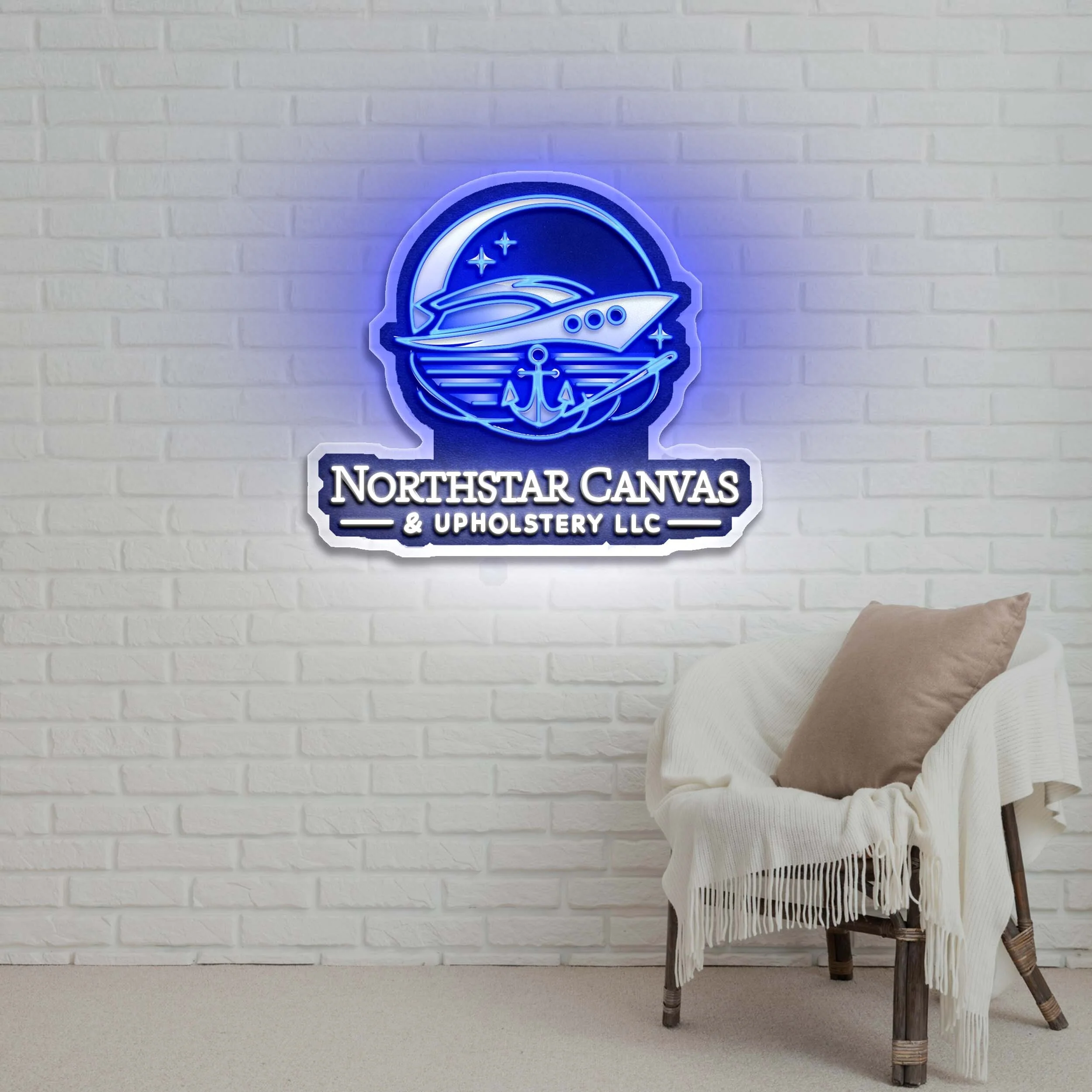 Northstar Canvas - Premium Neon Artwork