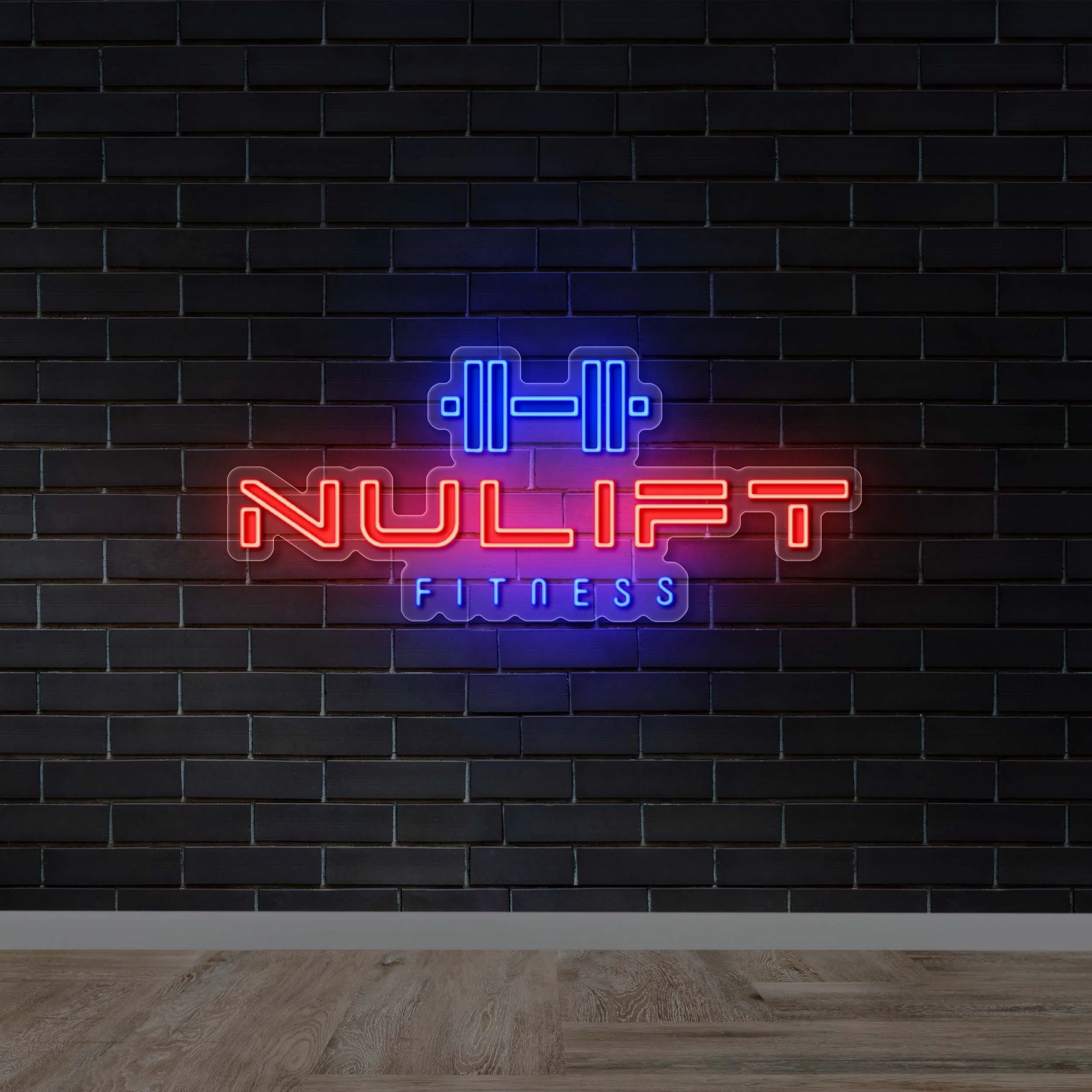 NU LIFT FITNESS - Premium Neon Artwork