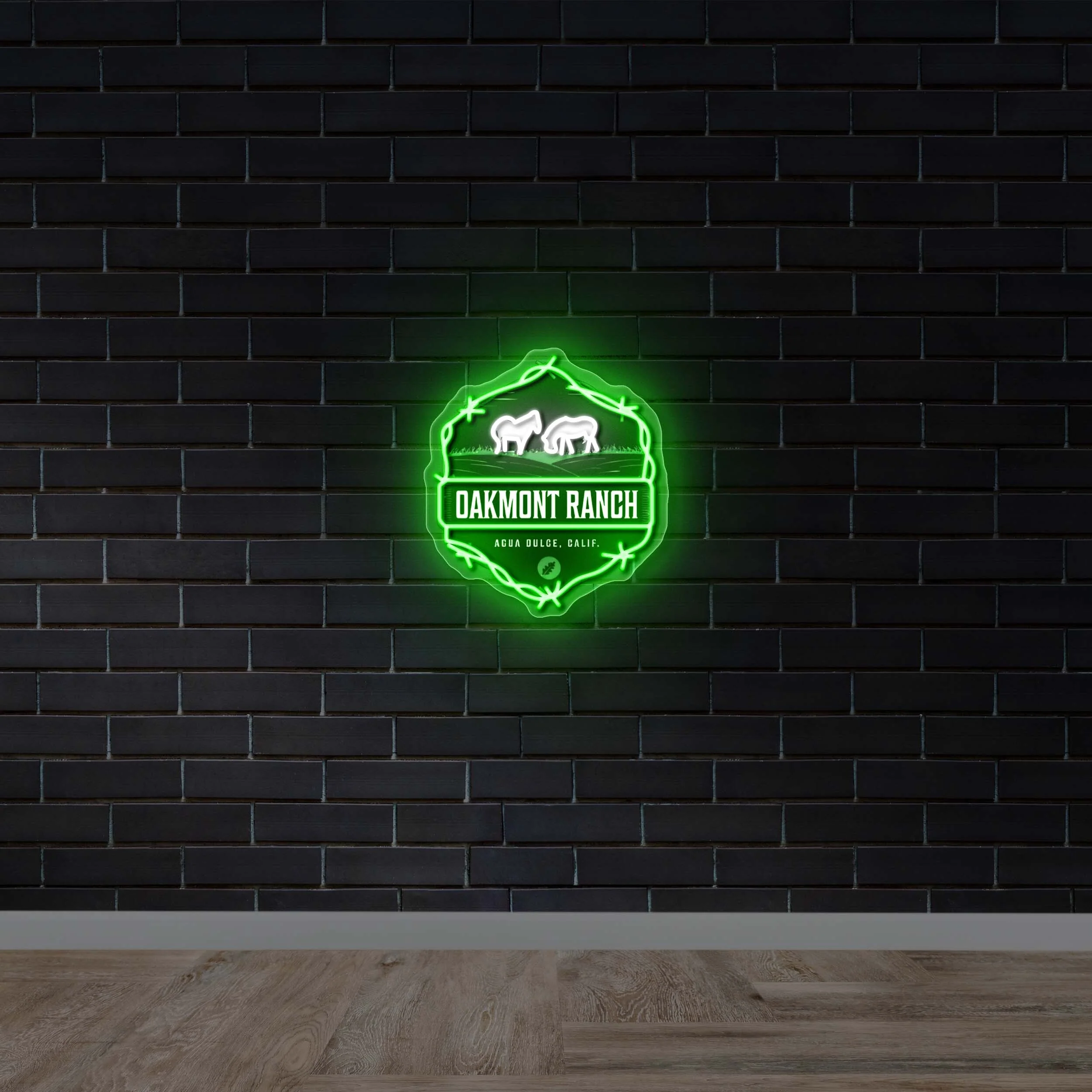 Oakmont Ranch – Premium Neon Artwork