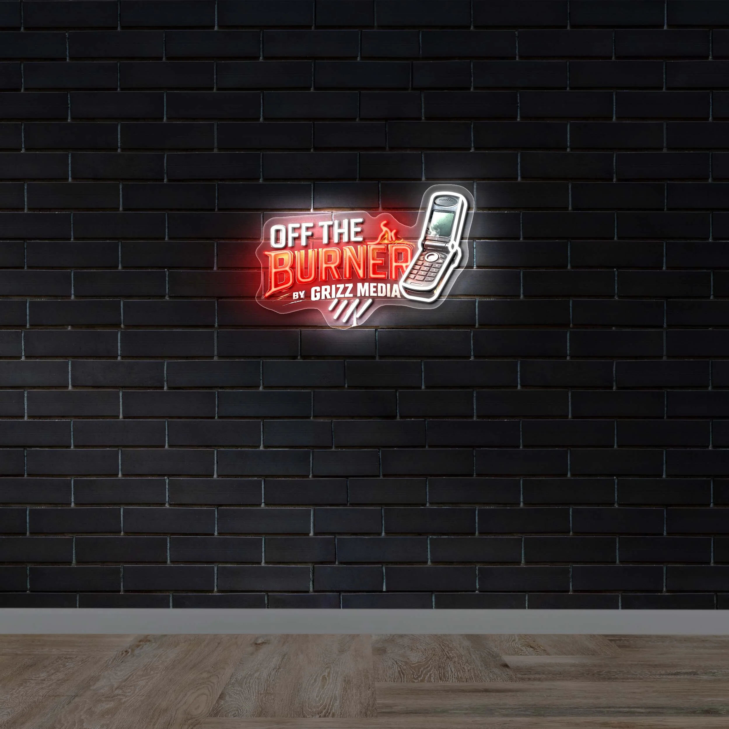 Off the Burner - Premium Neon Artwork