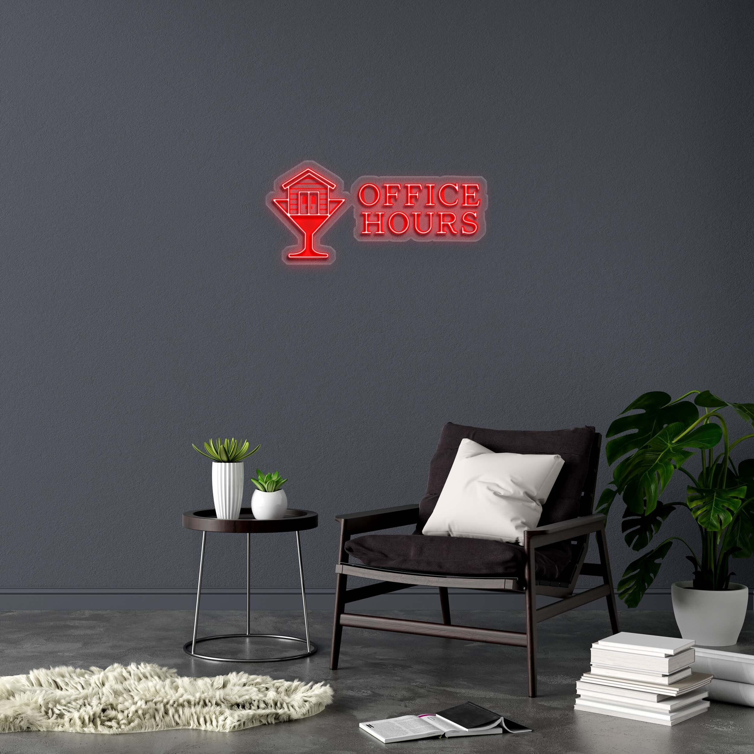 OFFICE HOURS - Premium Neon Artwork - Image 2