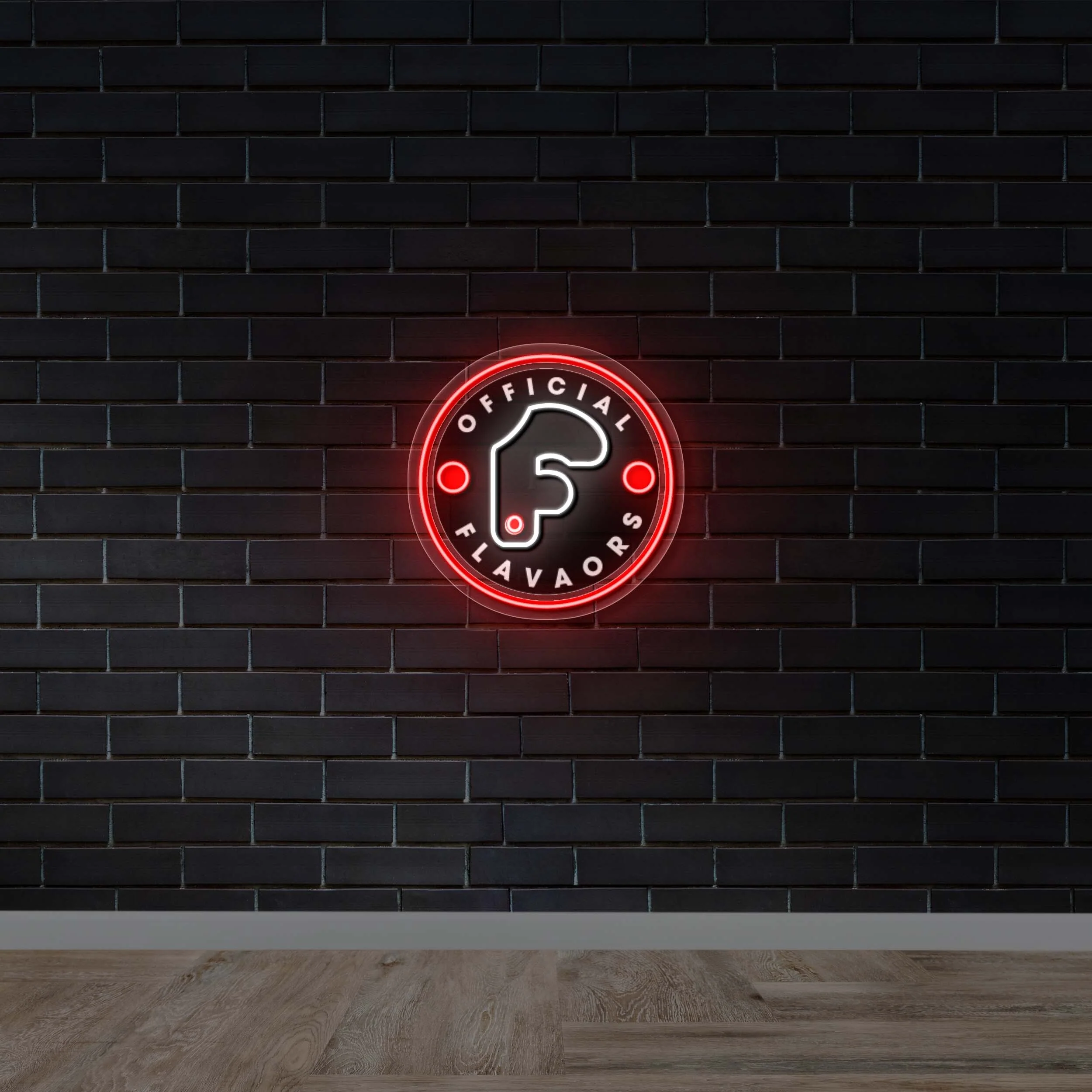 OFFICIAL FLAVAORS - Premium Neon Artwork