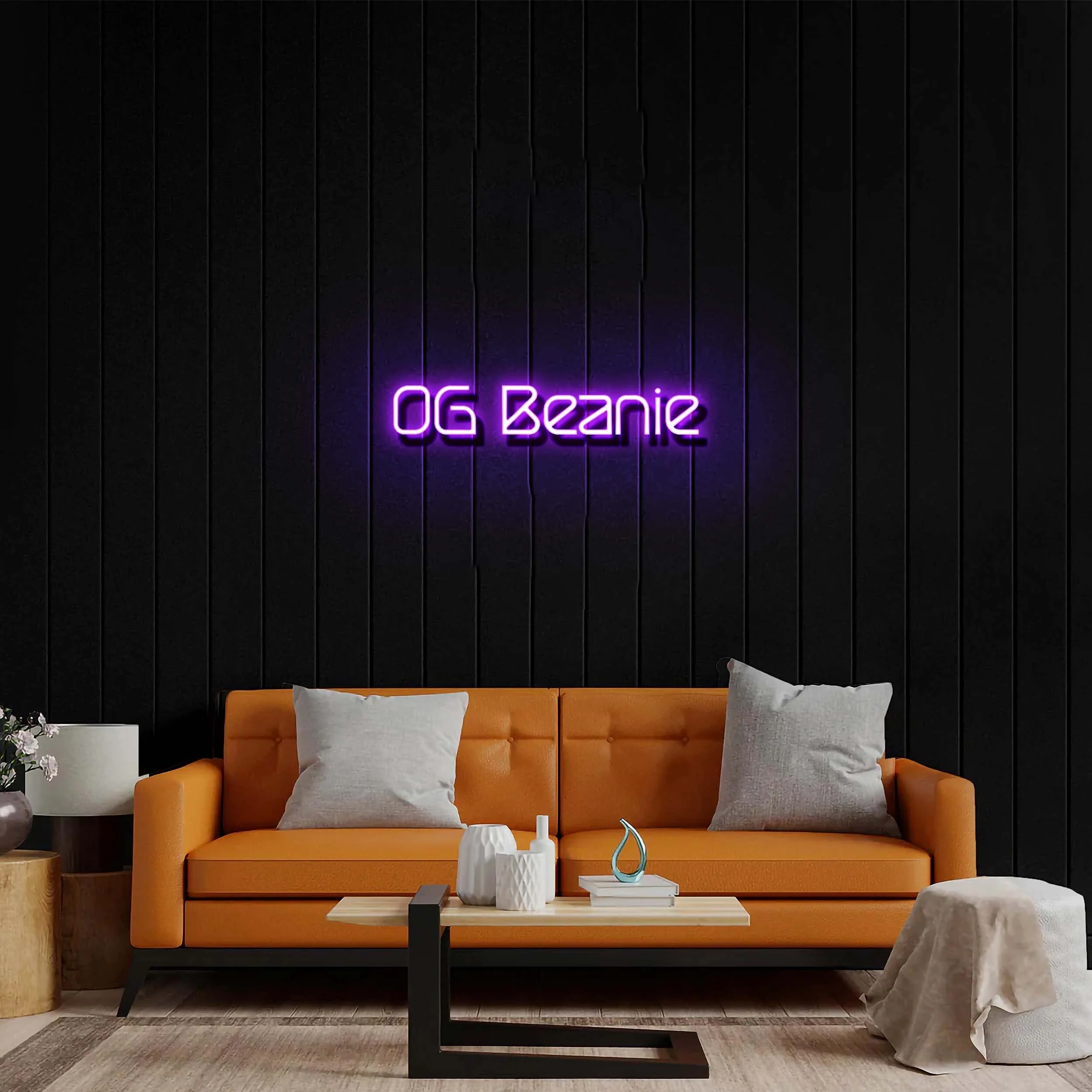 OG Beanie - Premium Neon Artwork