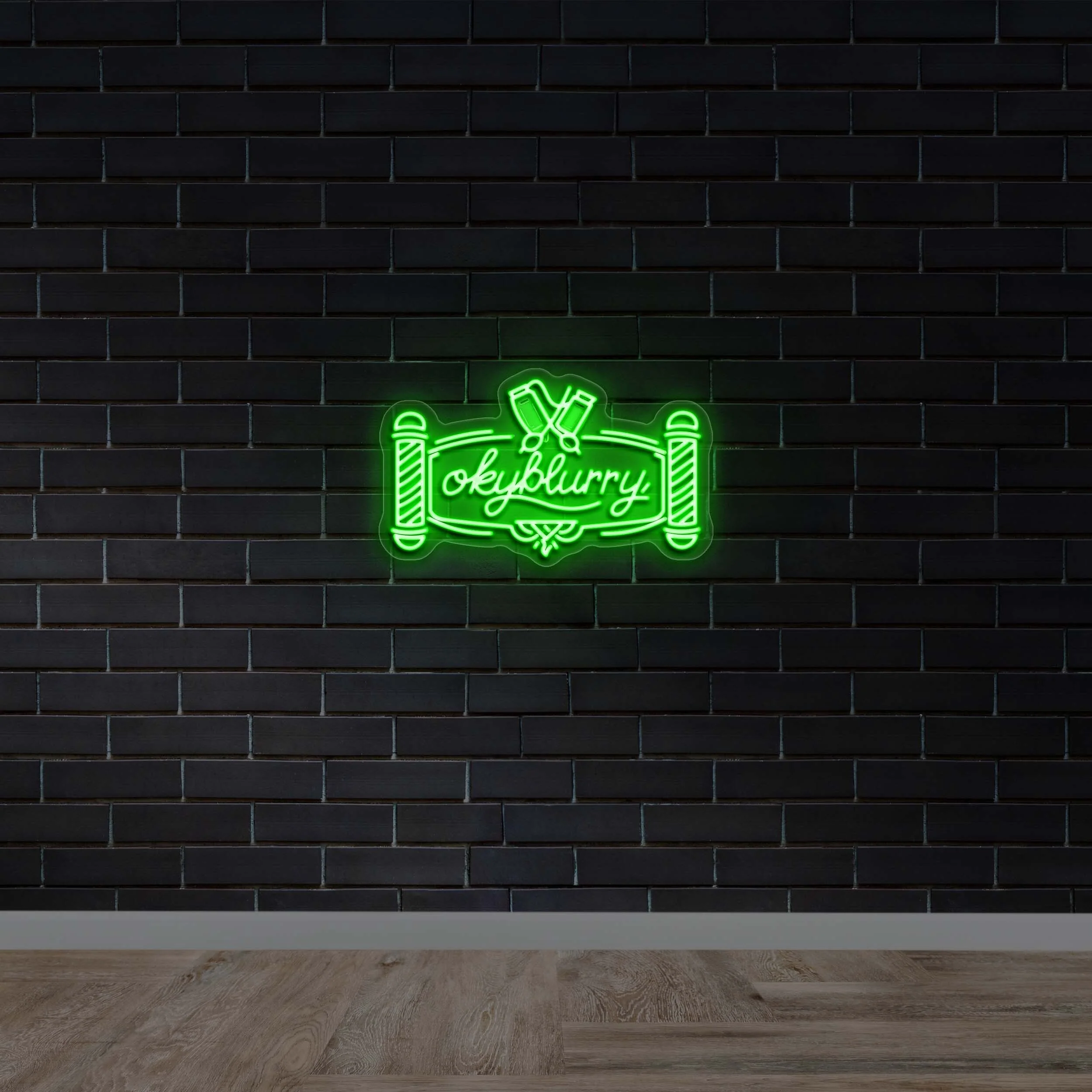 OKYBLURRY - Premium Neon Artwork