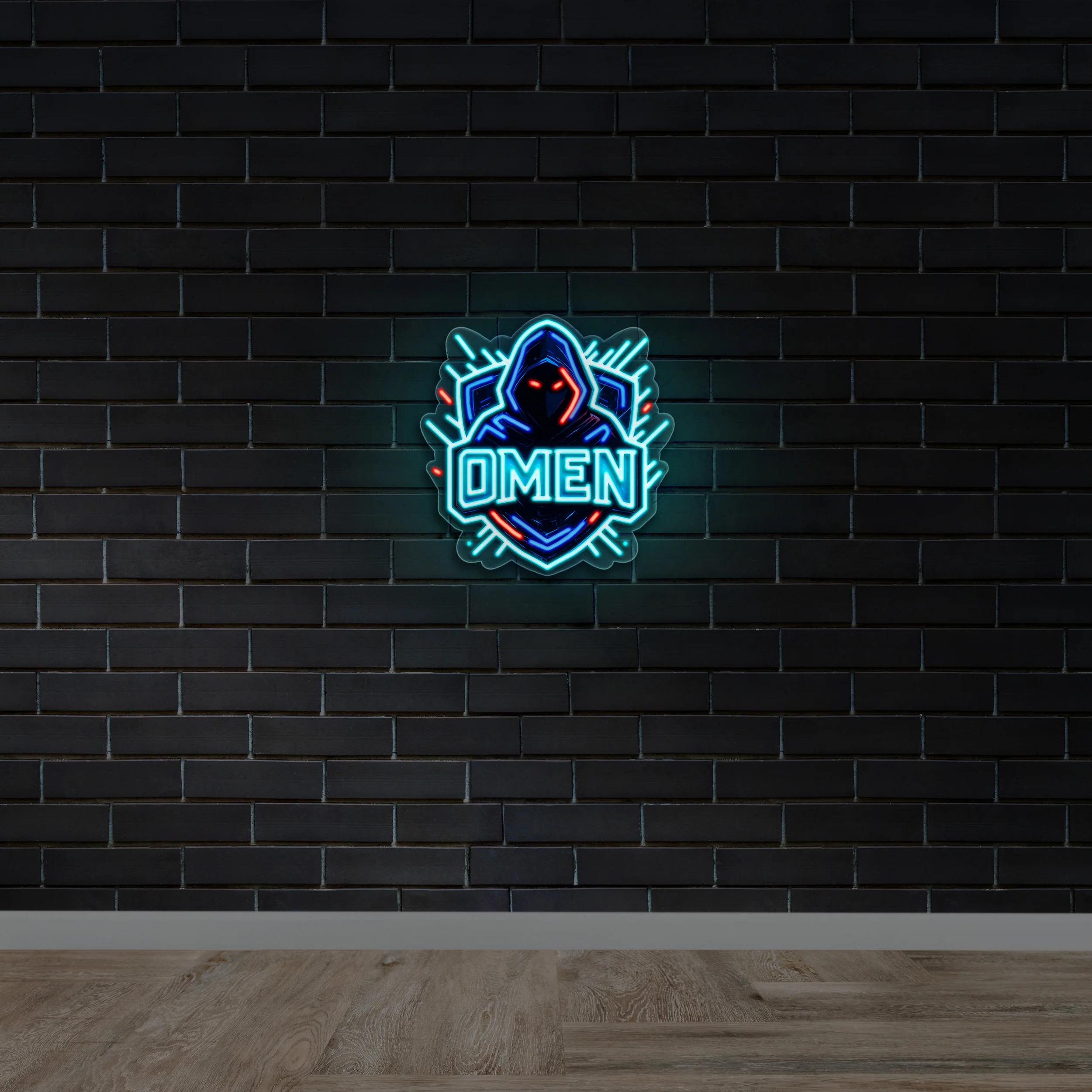 OMEN - Premium Neon Artwork