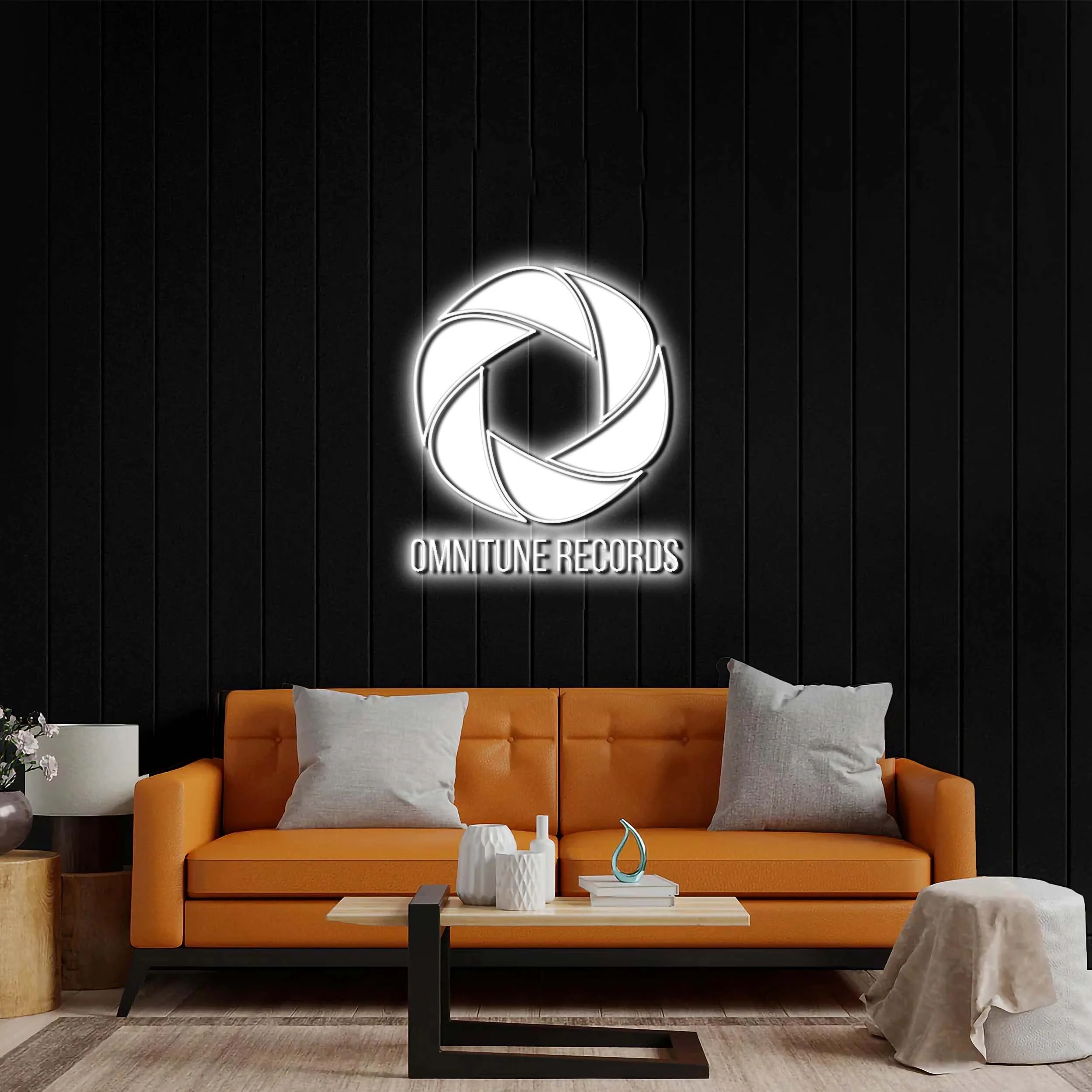 OMNITUNE RECORDS - Premium Neon Artwork - Image 2