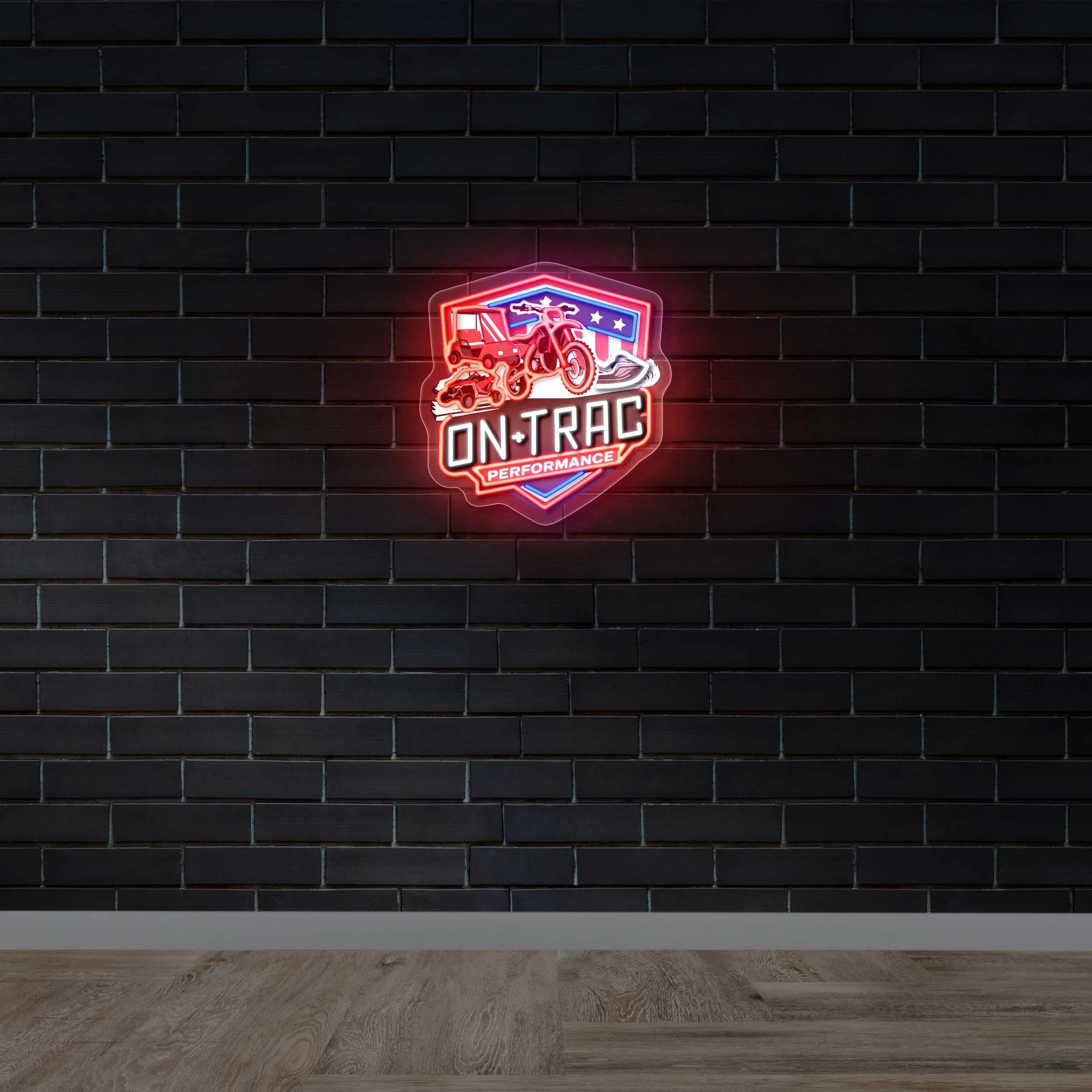 ON-TRAC - Premium Neon Artwork