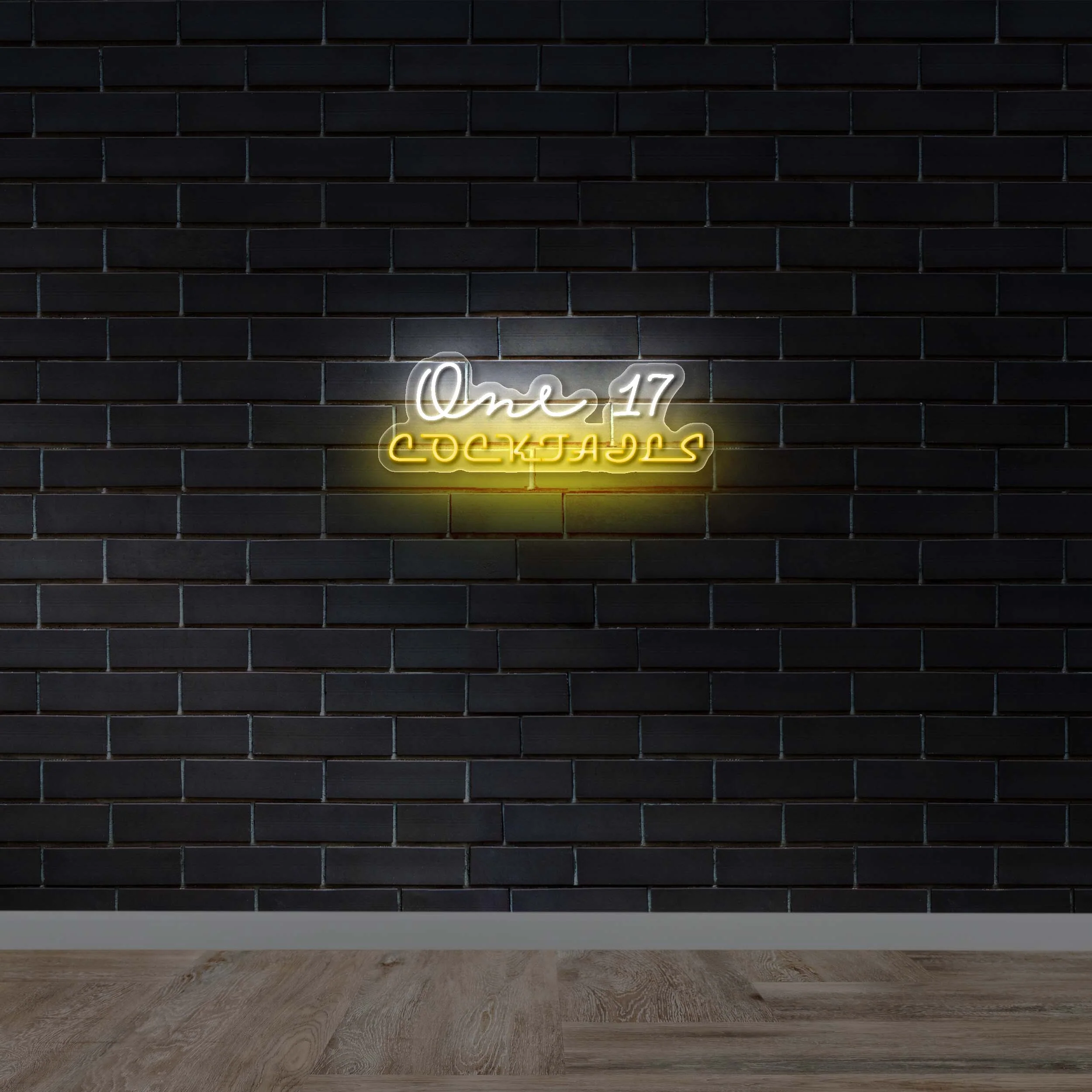 One 17 Cocktails - Premium Neon Artwork