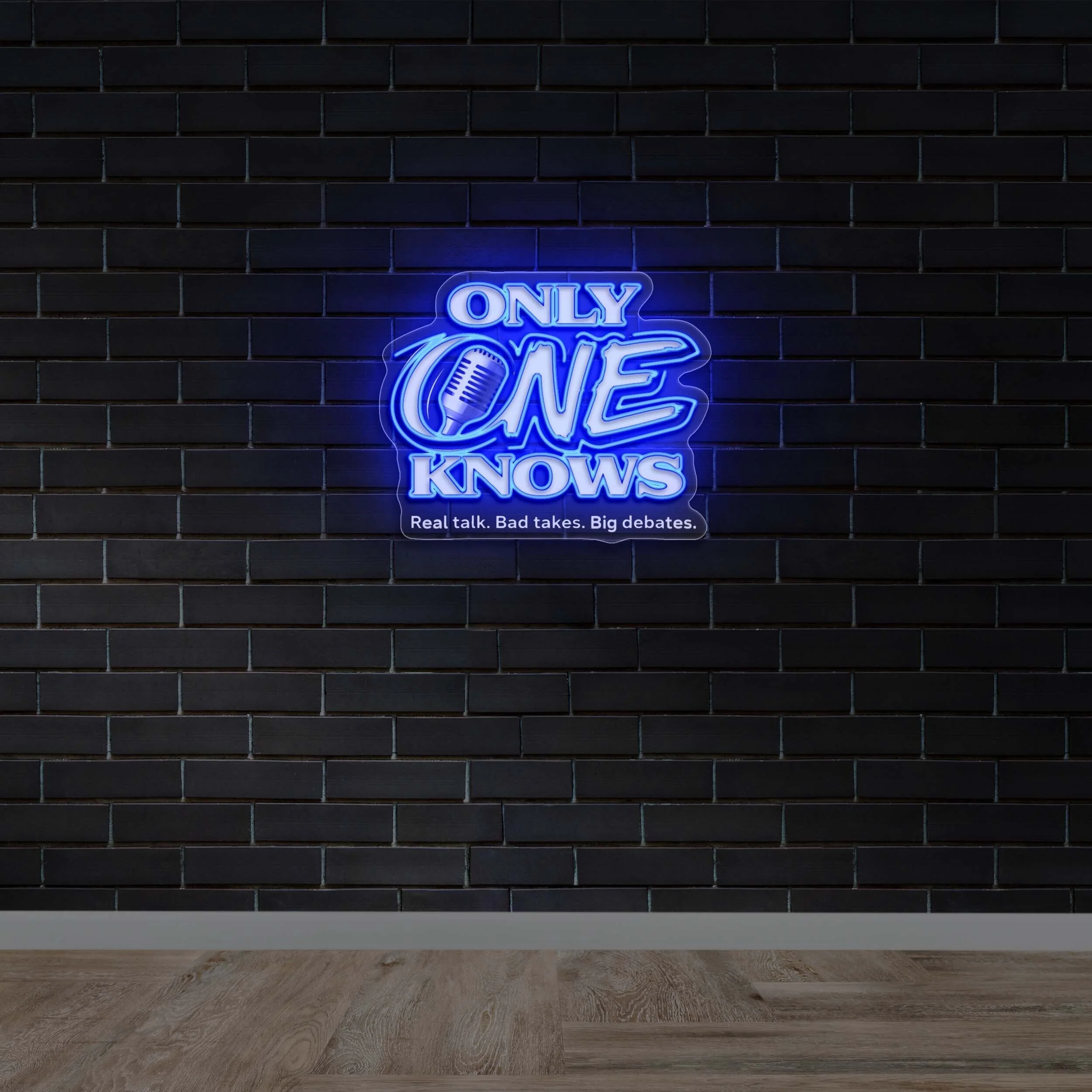 Only One Knows - Premium Neon Artwork