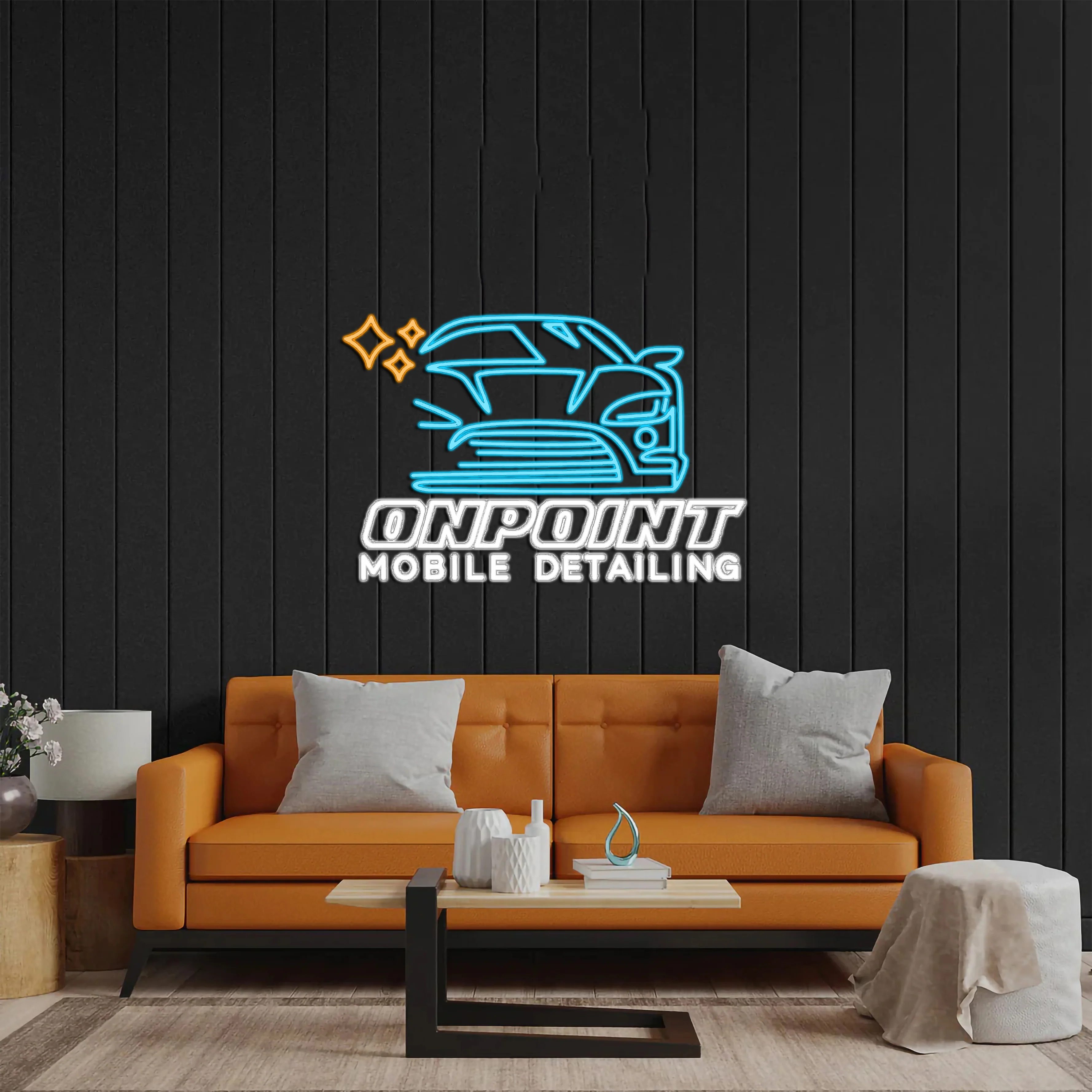 Onpoint Mobile Detailing - Premium Neon Artwork