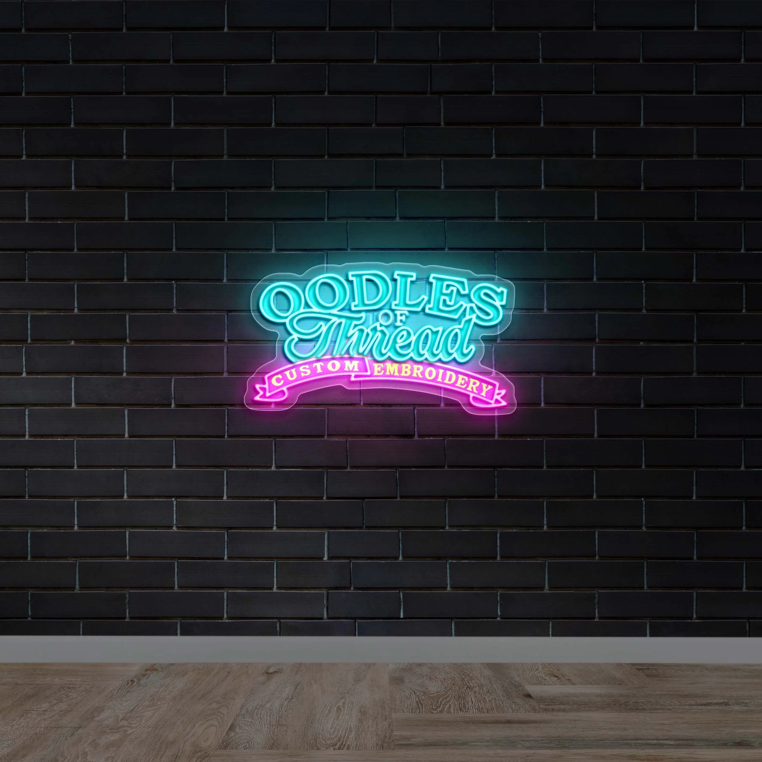 Oodles of Thread - Premium Neon Artwork