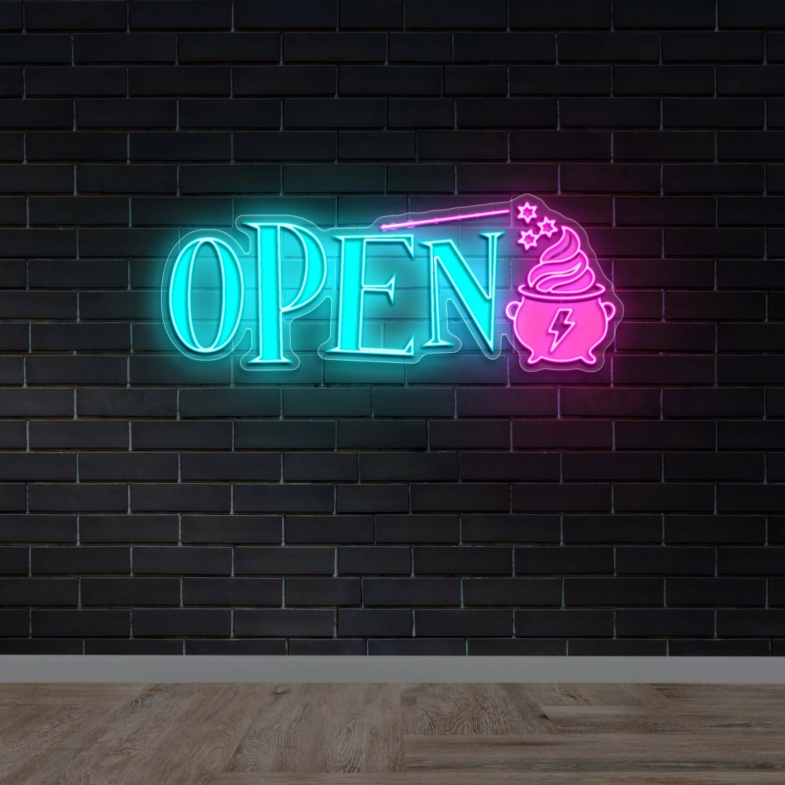 OPEN - Premium Neon Artwork