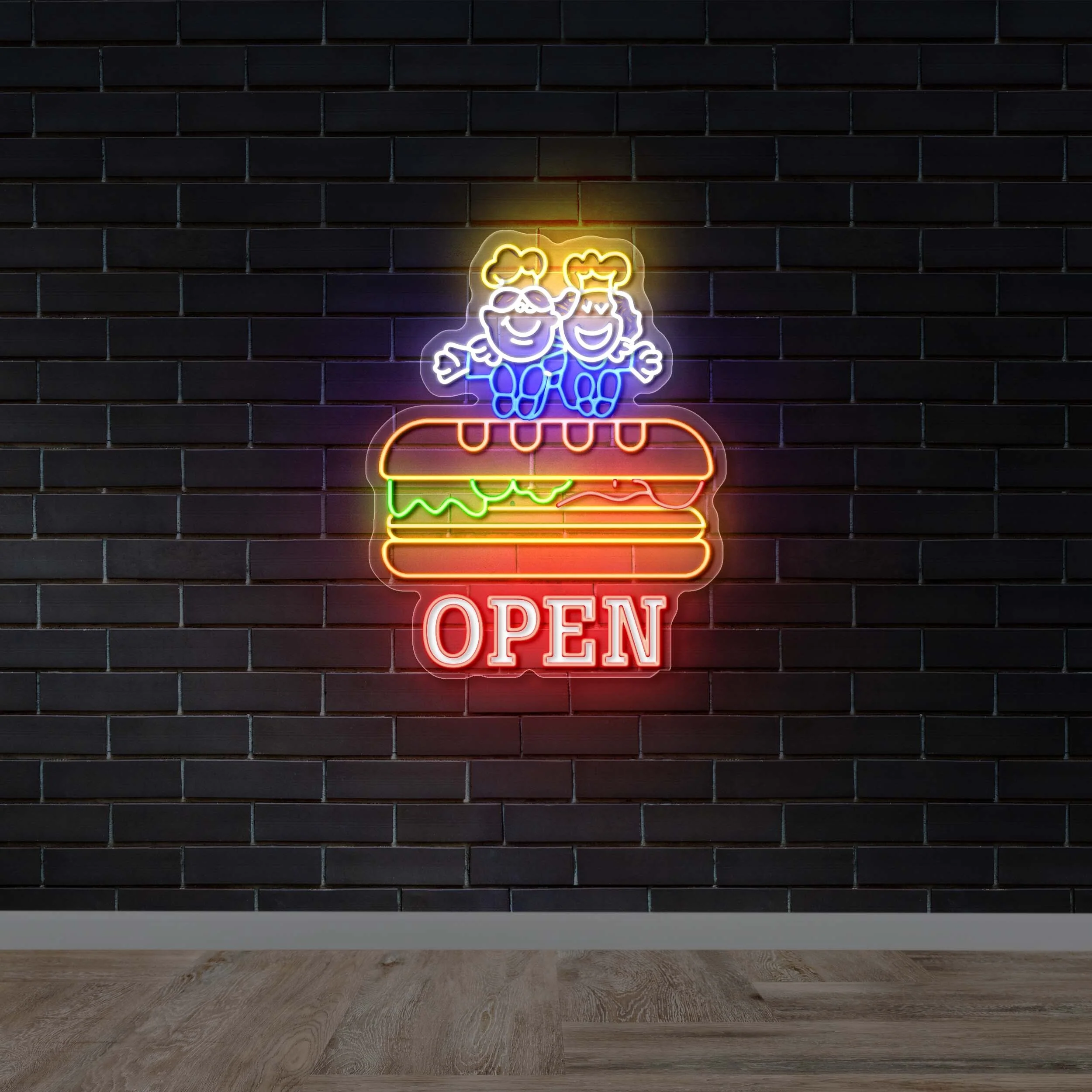 OPEN - Premium Neon Artwork