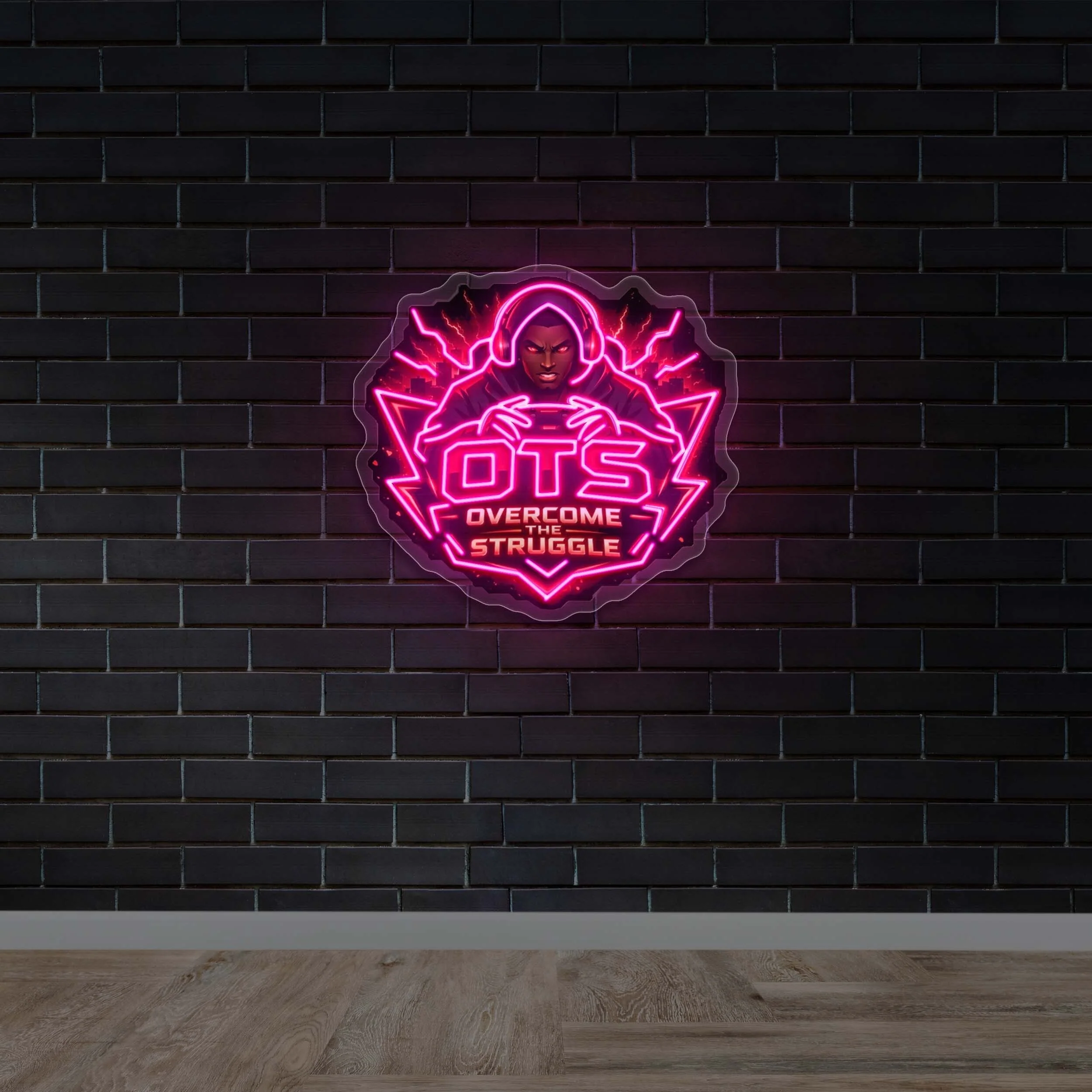 OTS - Premium Neon Artwork