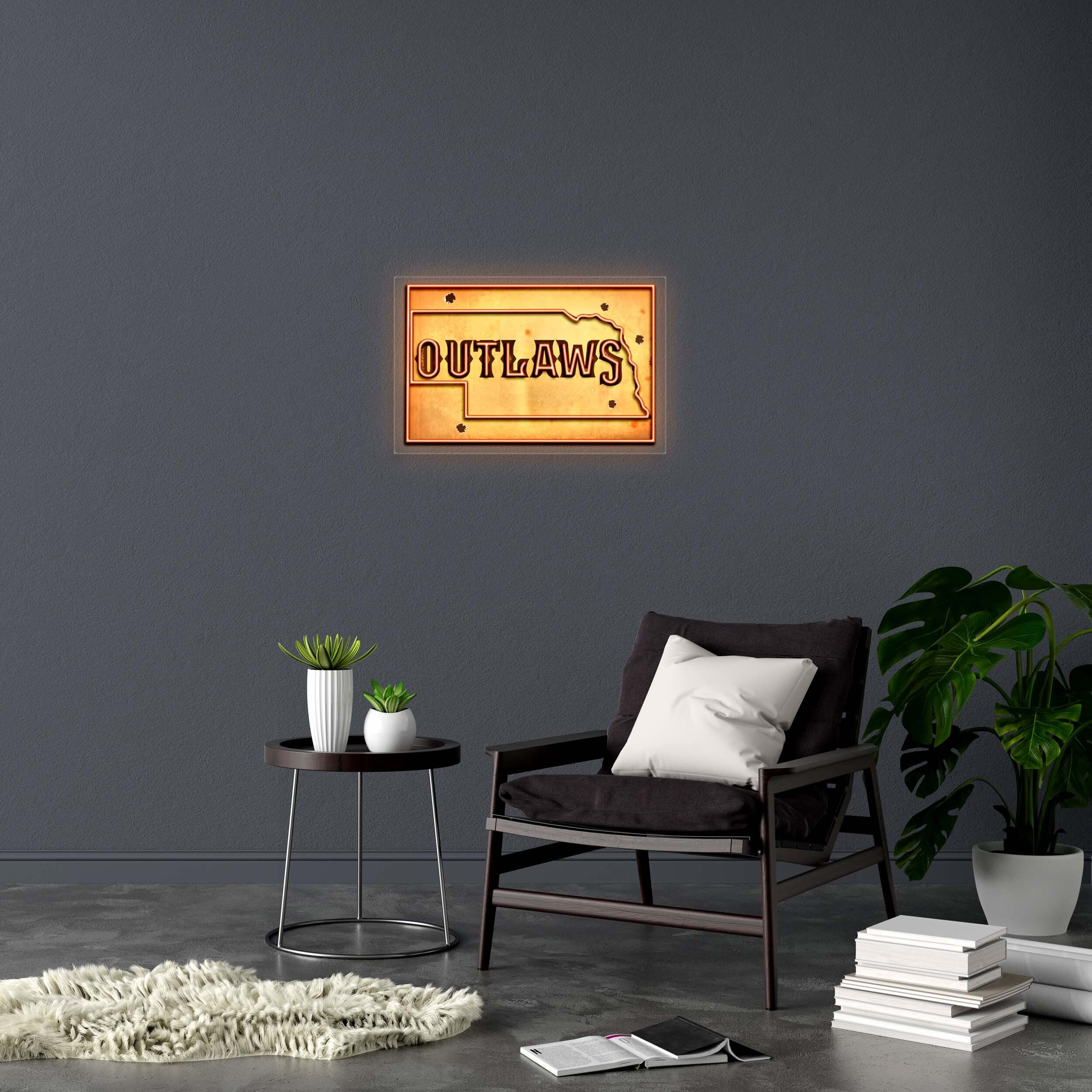 OUTLAWS - Premium Neon Artwork