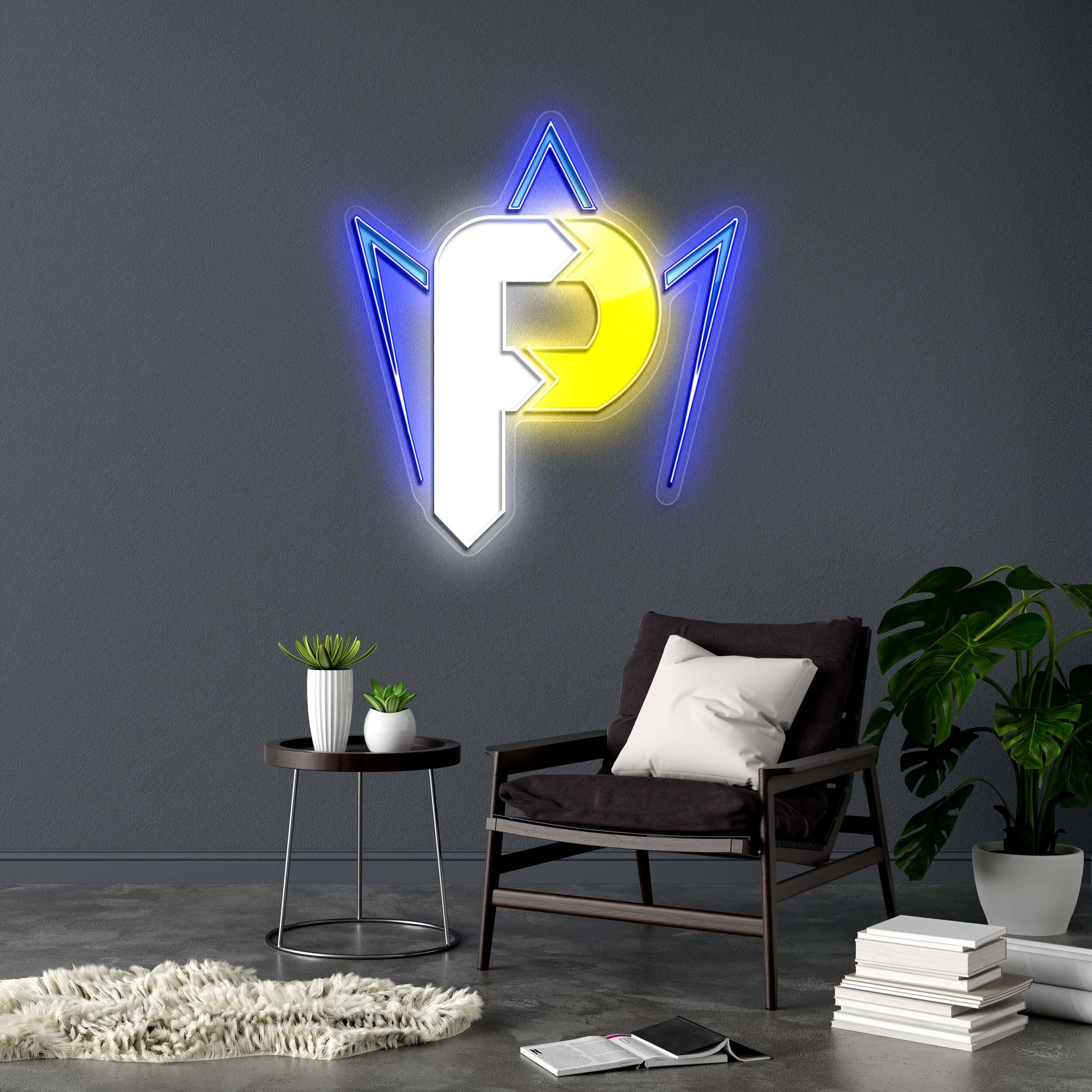 P - Premium Neon Artwork