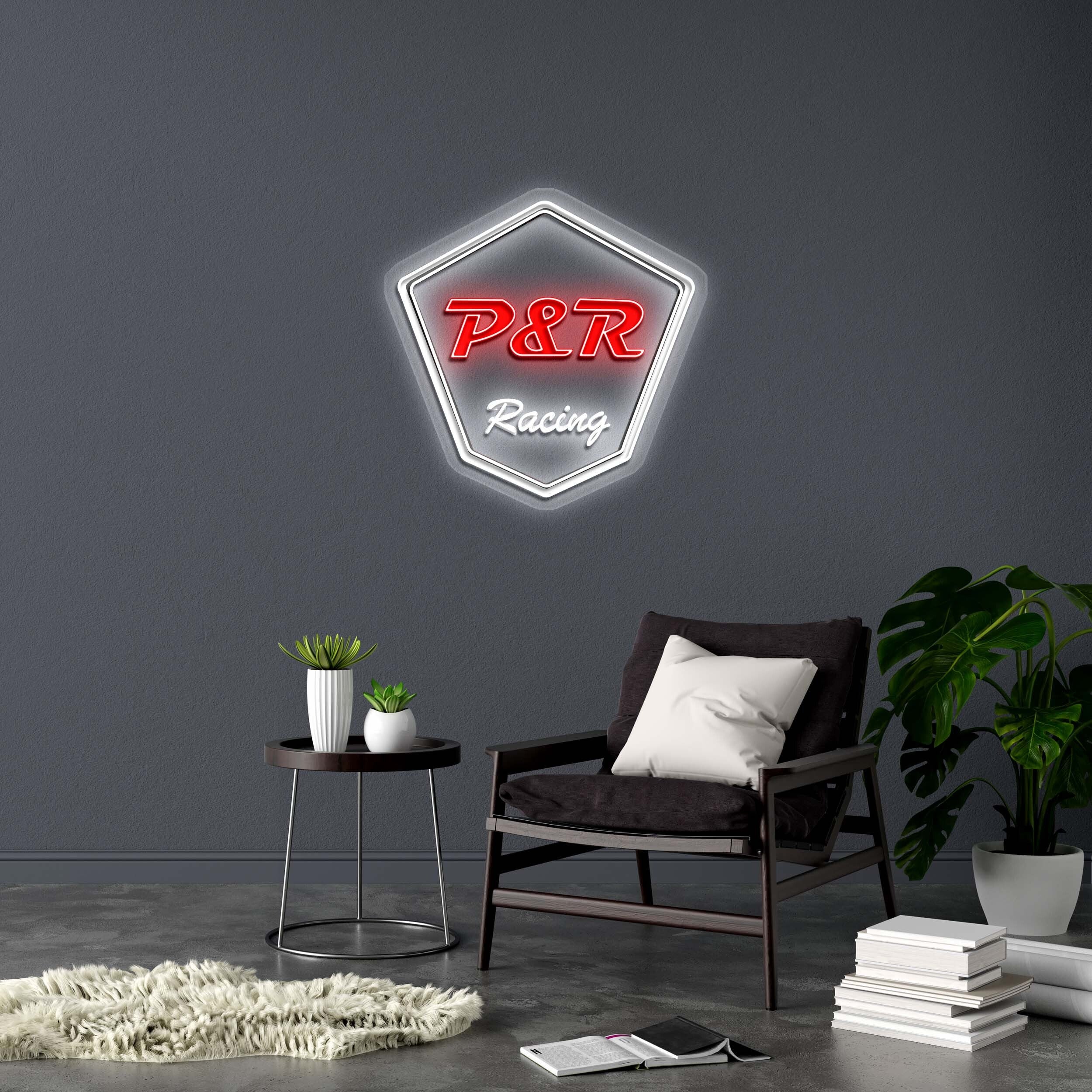 P&R Racing - Premium Neon Artwork