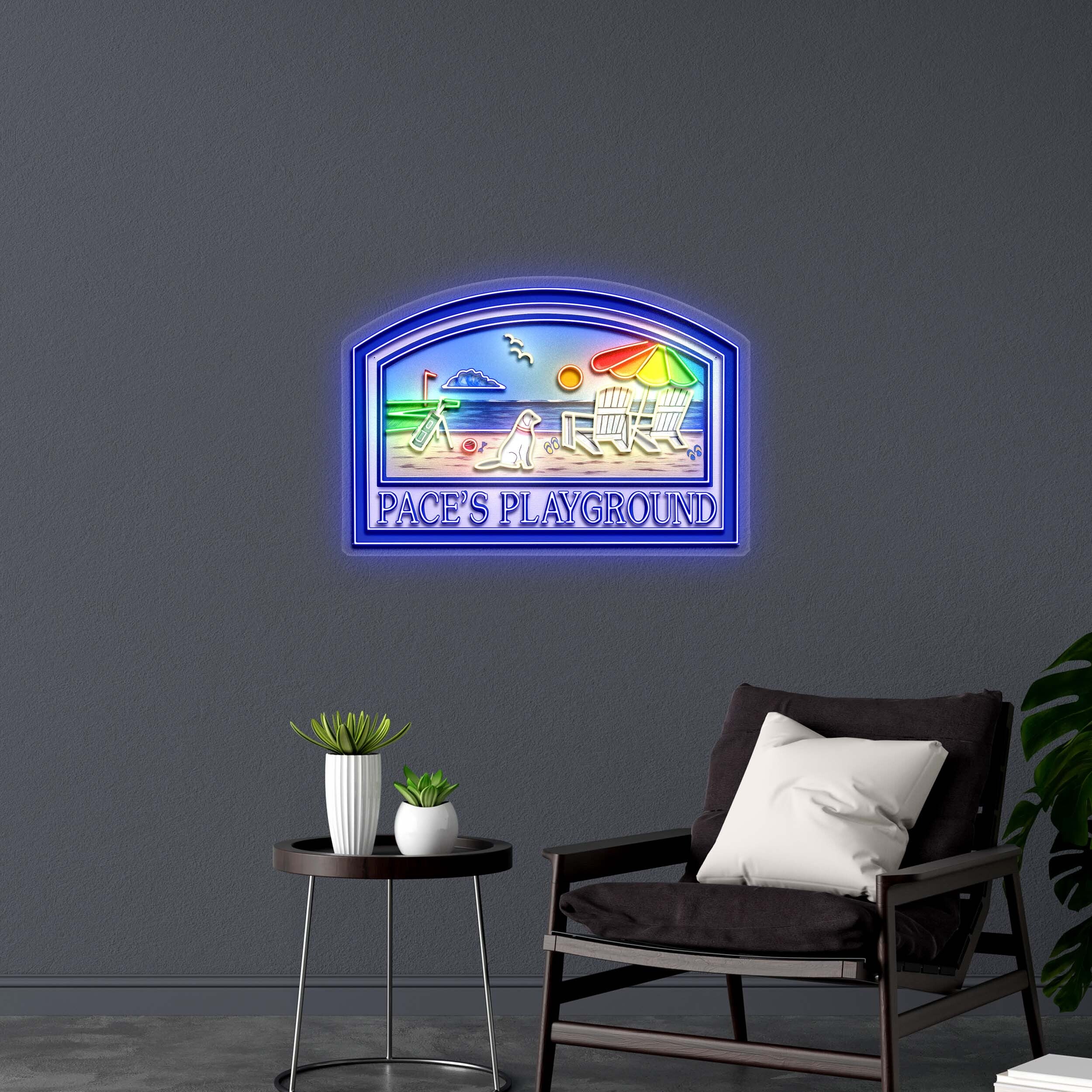 PACE'S PLAYGROUND - Premium Neon Artwork