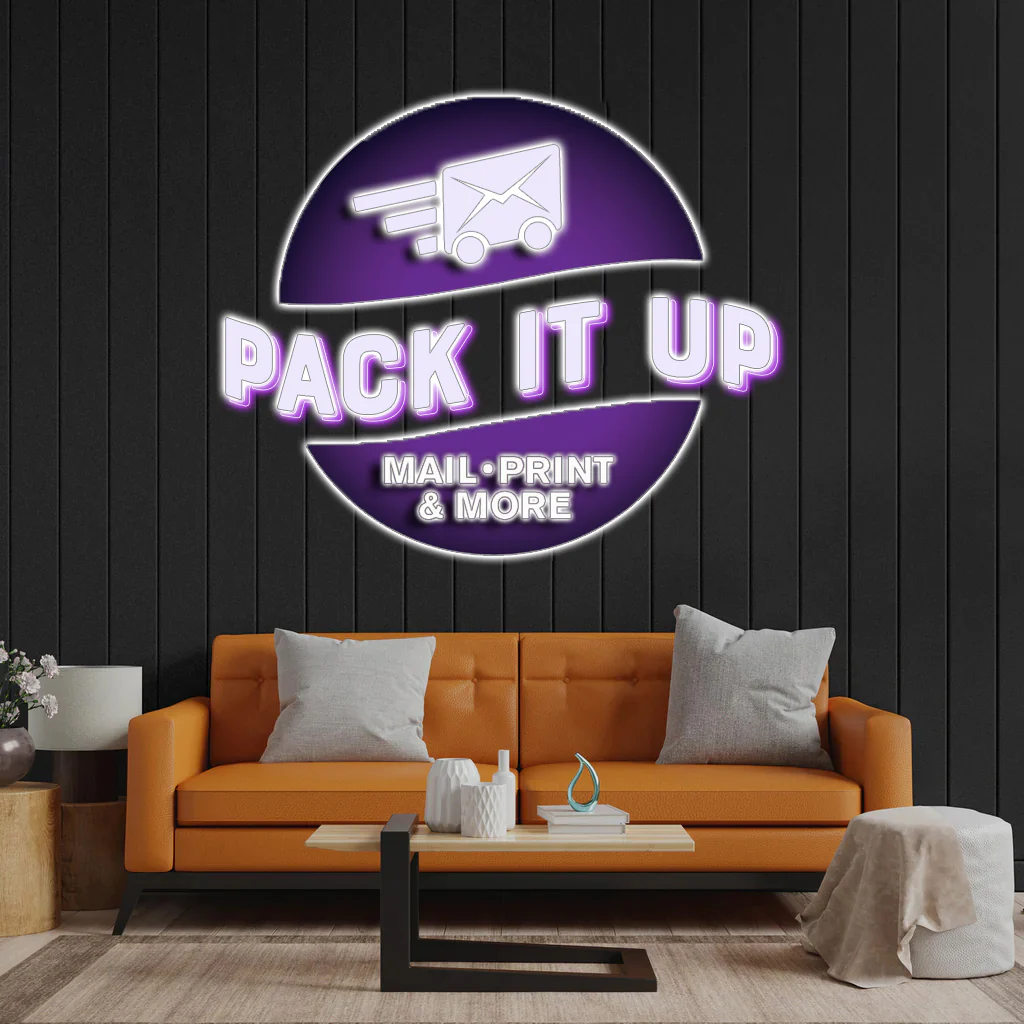 Pack It Up - Premium Neon Artwork