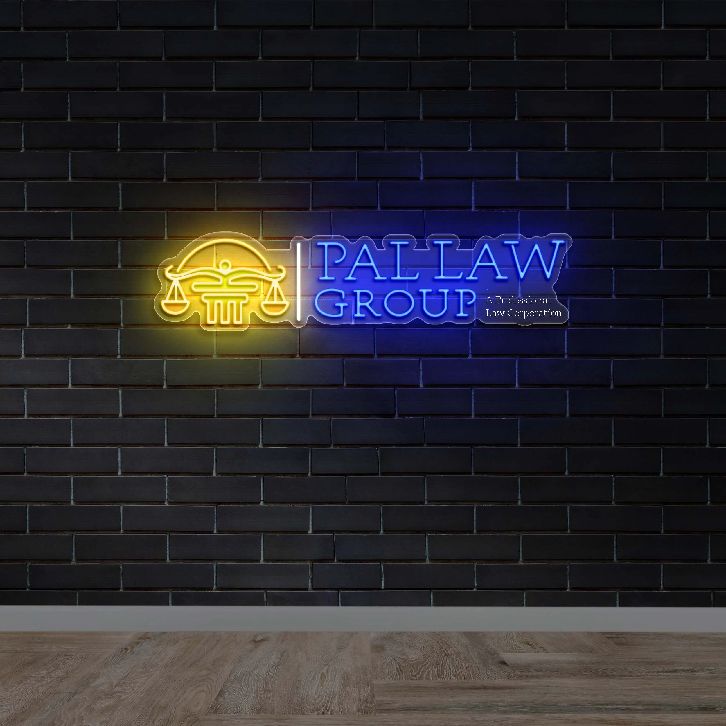 PAL LAW GROUP | 2nd Version - Premium Neon Artwork