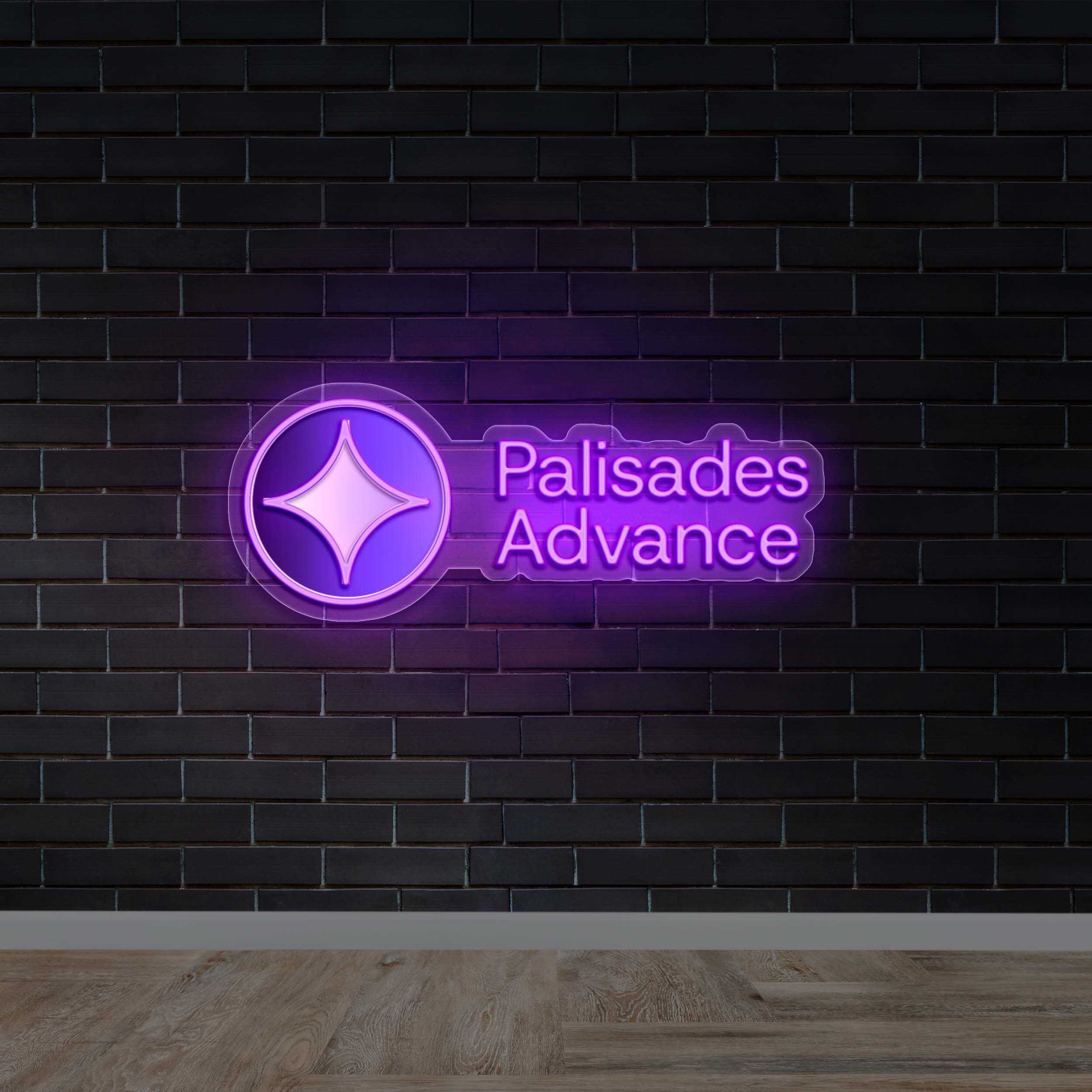 Palisades Advance – Premium Neon Artwork