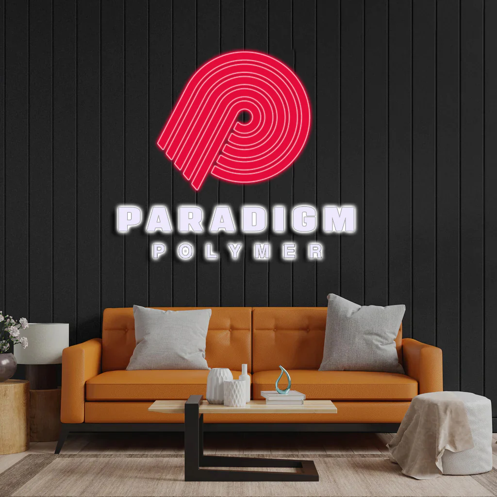Paradigm Polymer - Premium Neon Artwork