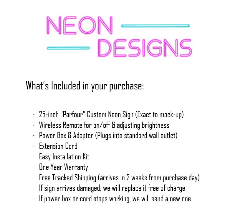 Parfour - Premium Neon Artwork - Image 3