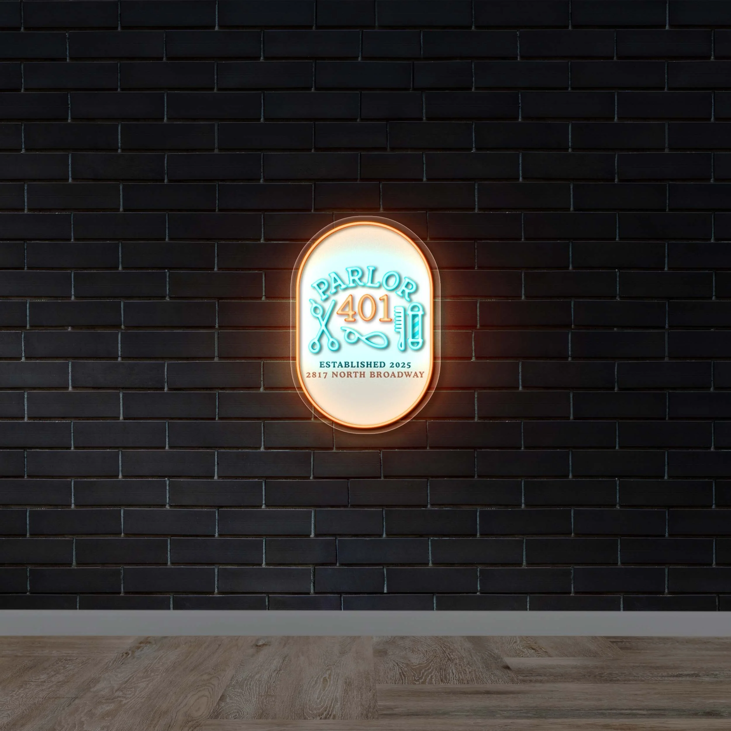 Parlor 401 - Premium Neon Artwork