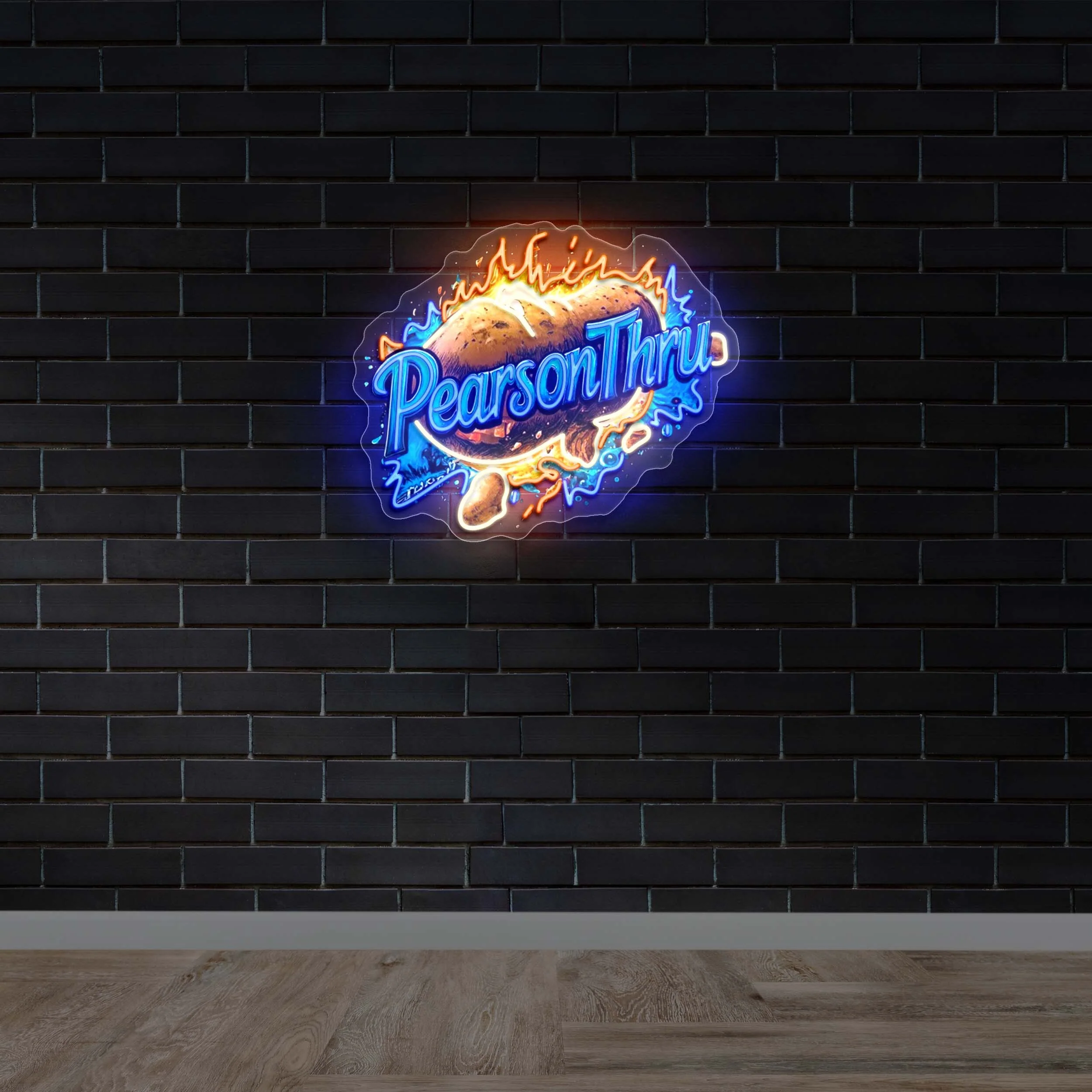 Pearson Thru - Premium Neon Artwork