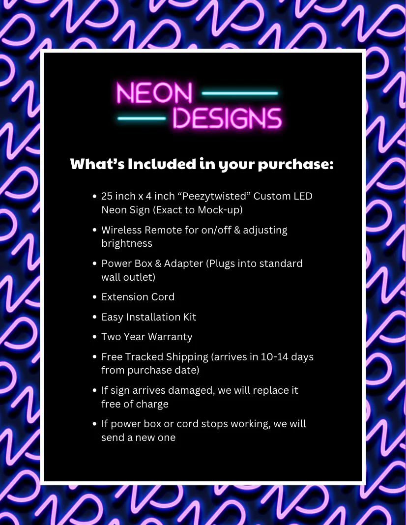Peezytwisted - Premium Neon Artwork - Image 2