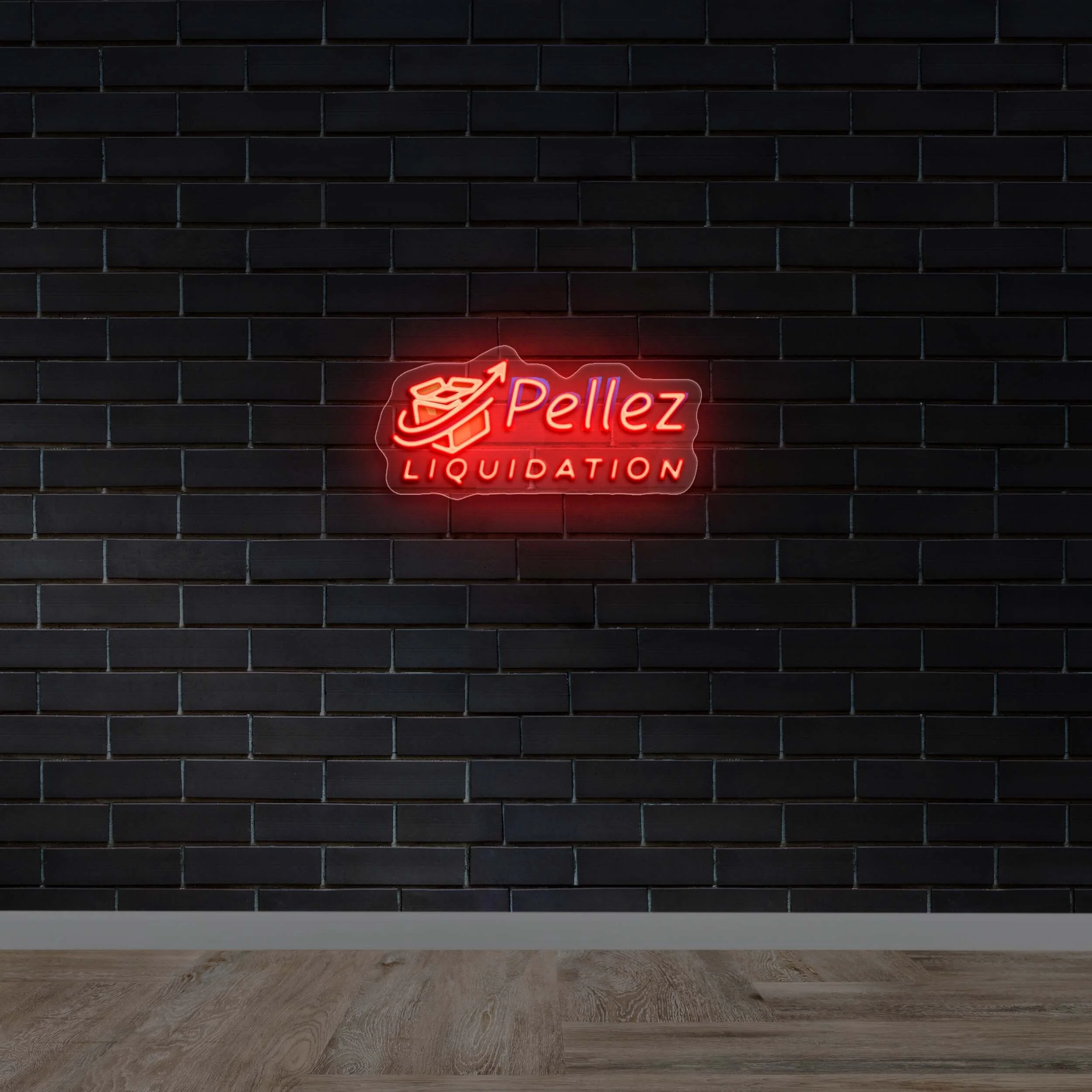 Pellez Liquidation - Premium Neon Artwork