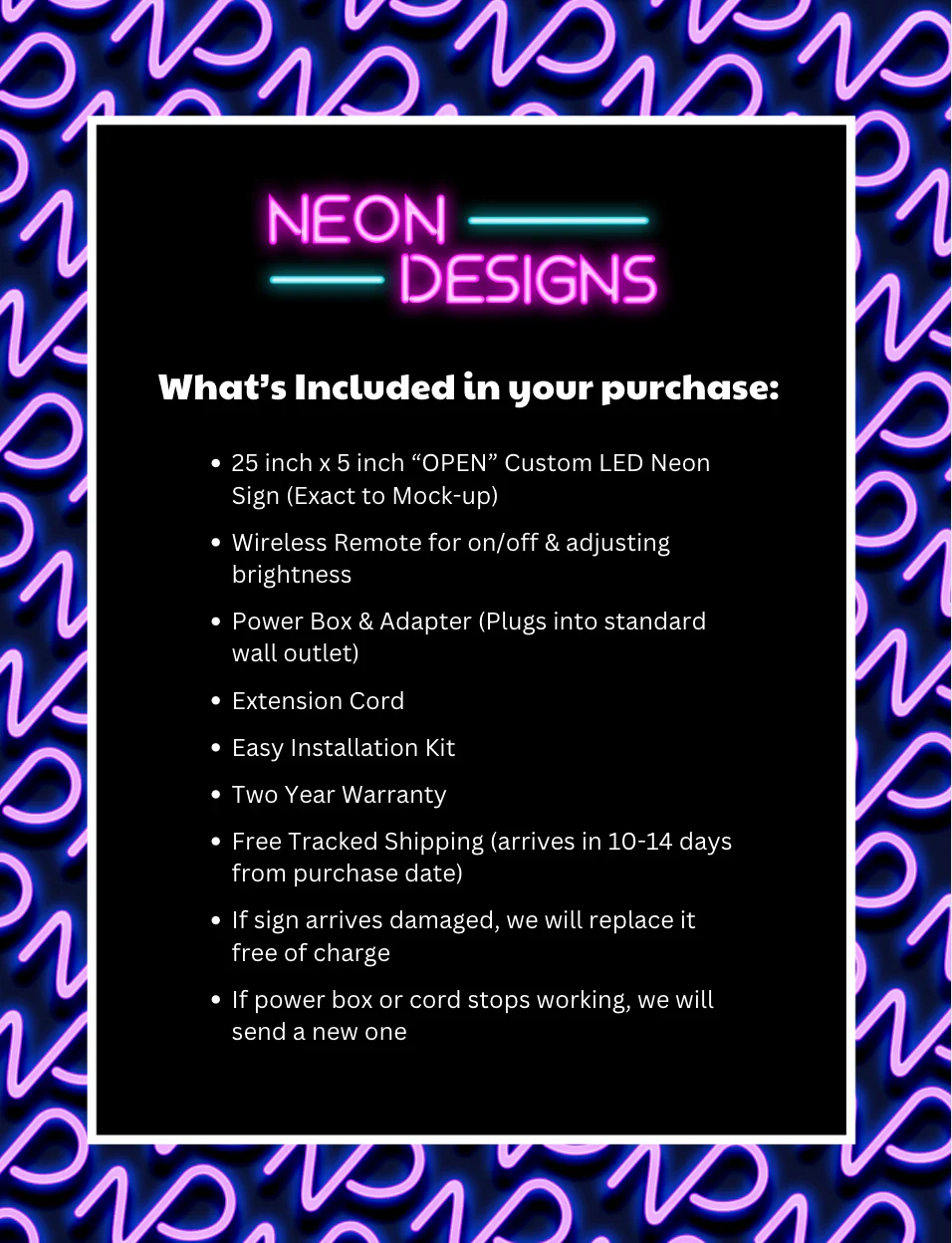 OPEN - Premium Neon Artwork - Image 2