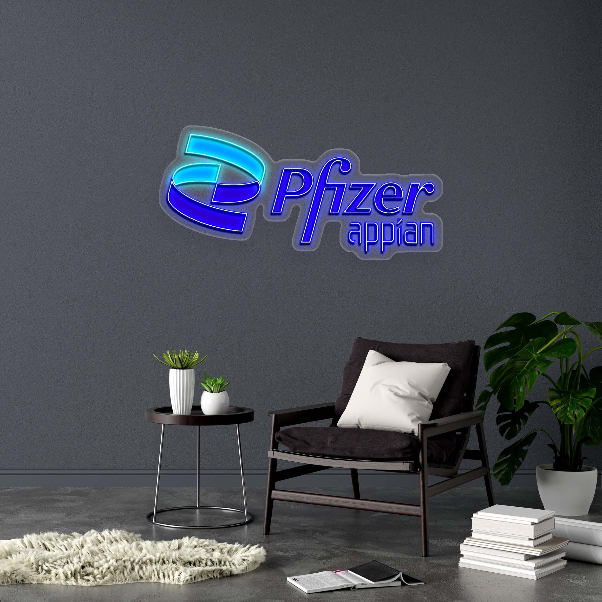 Pfizer x Appian - Premium Neon Artwork