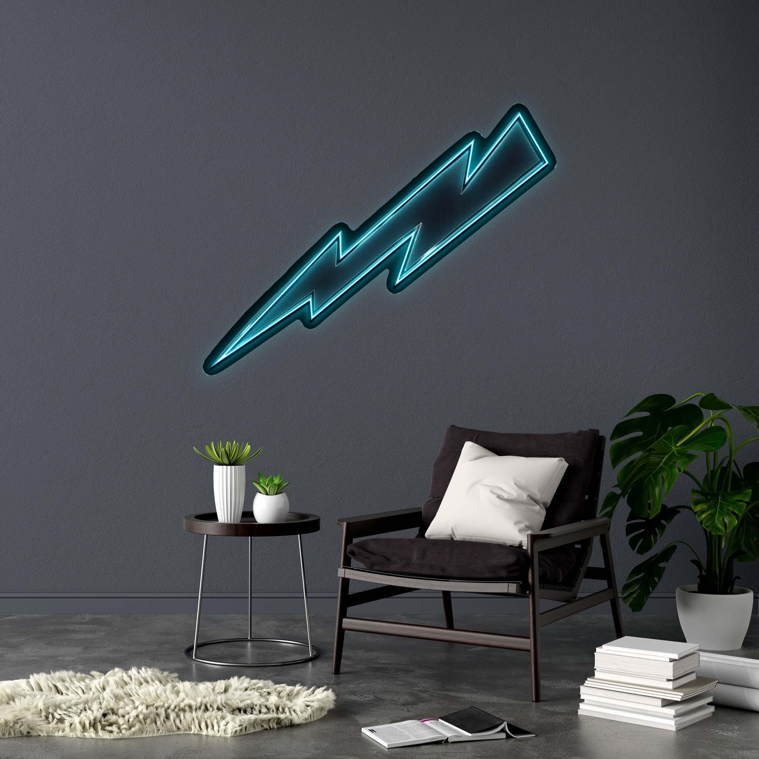 Phantom Lightning - Premium Neon Artwork - Image 2