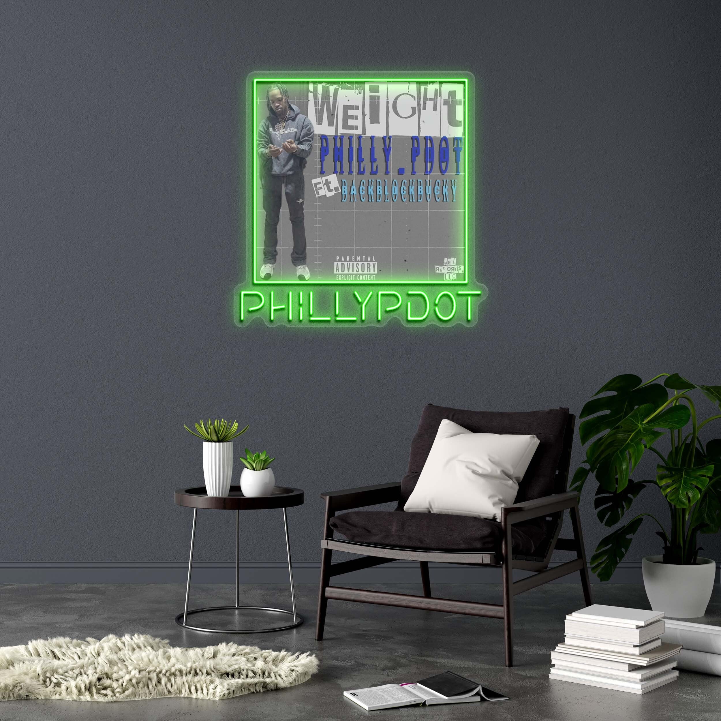 PHILLYPDOT - Premium Neon Artwork