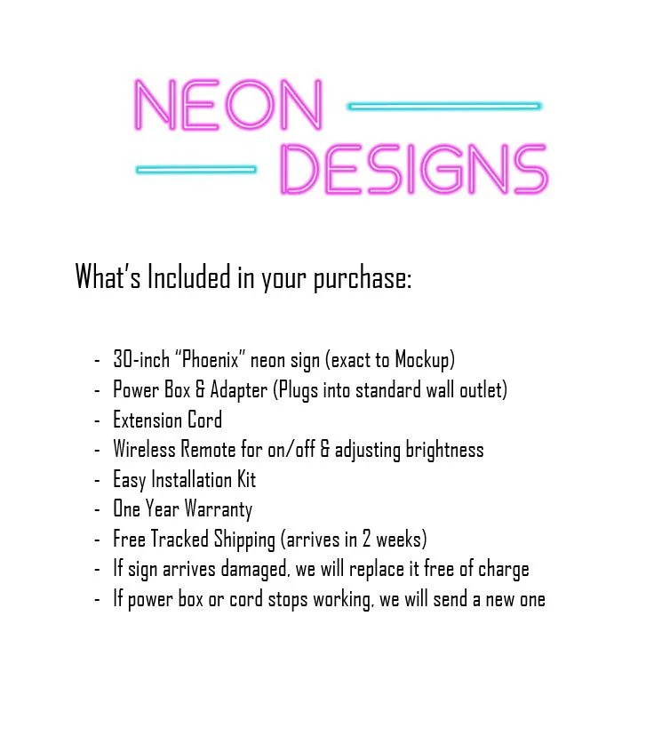 Phoenix - Premium Neon Artwork - Image 2