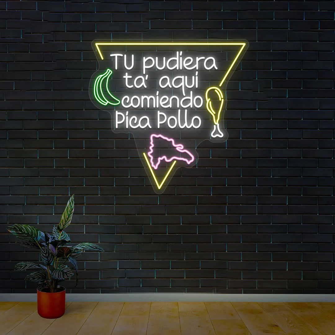 Pica Pollo - Premium Neon Artwork