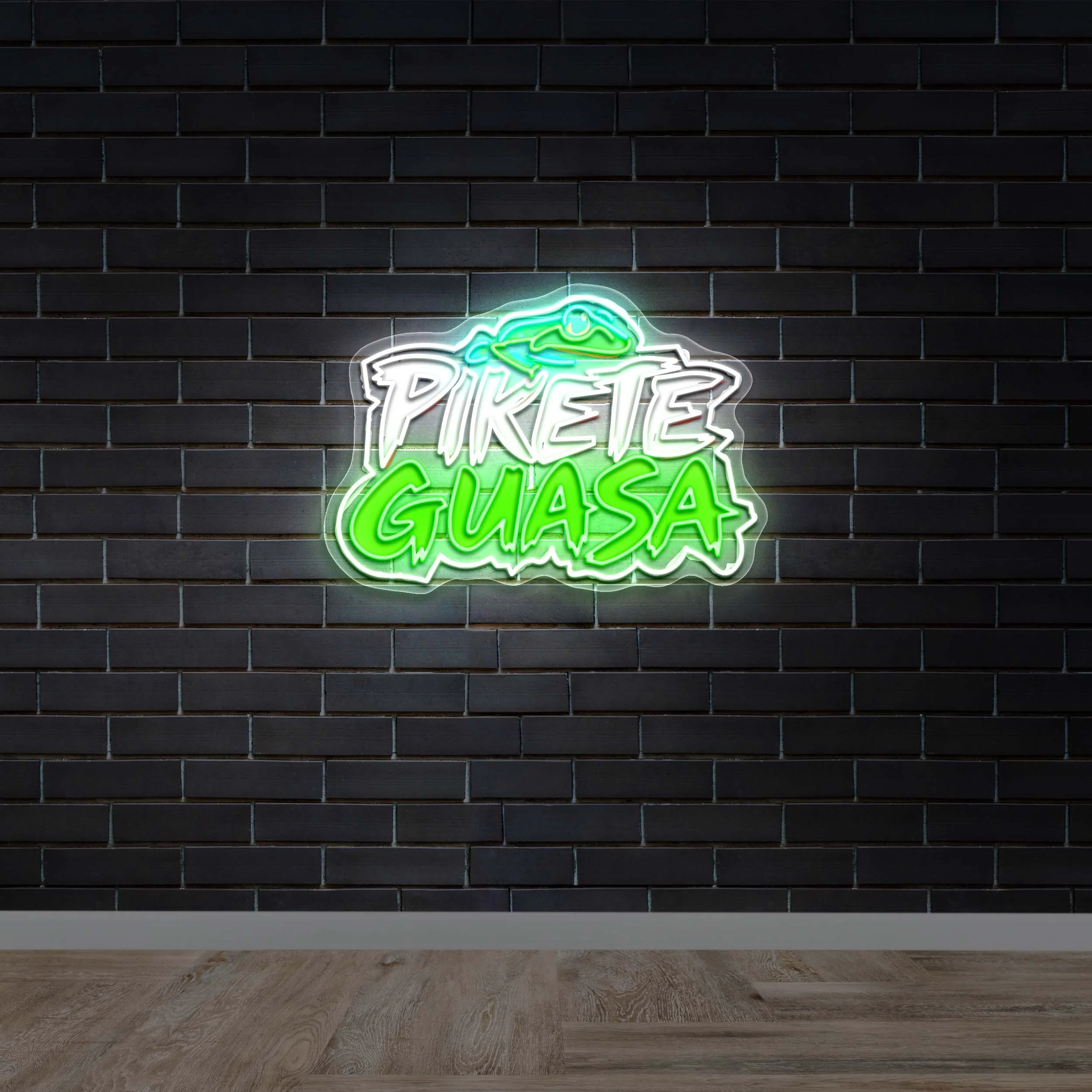 Pikete Guasa - Premium Neon Artwork