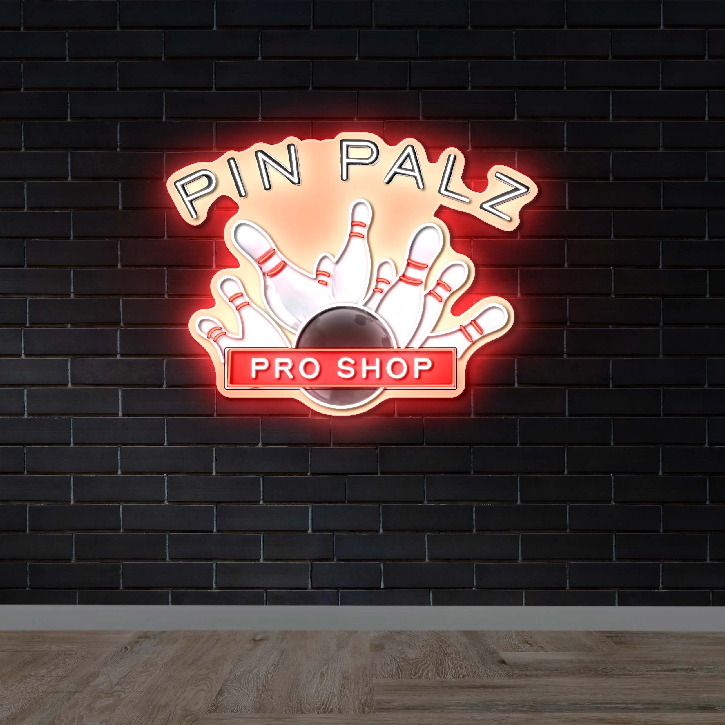 PIN PALZ PRO SHOP - Premium Neon Artwork