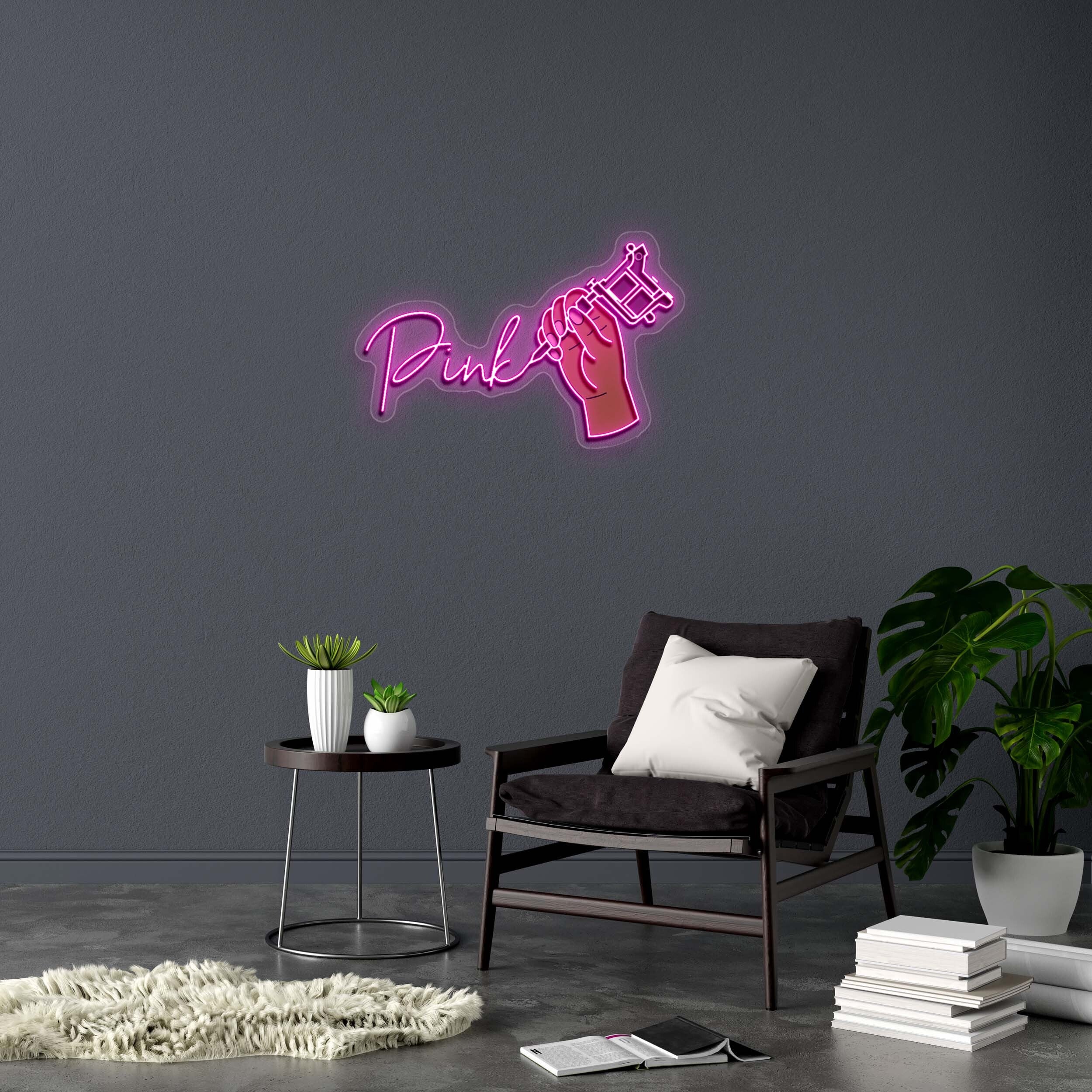 Pink - Premium Neon Artwork