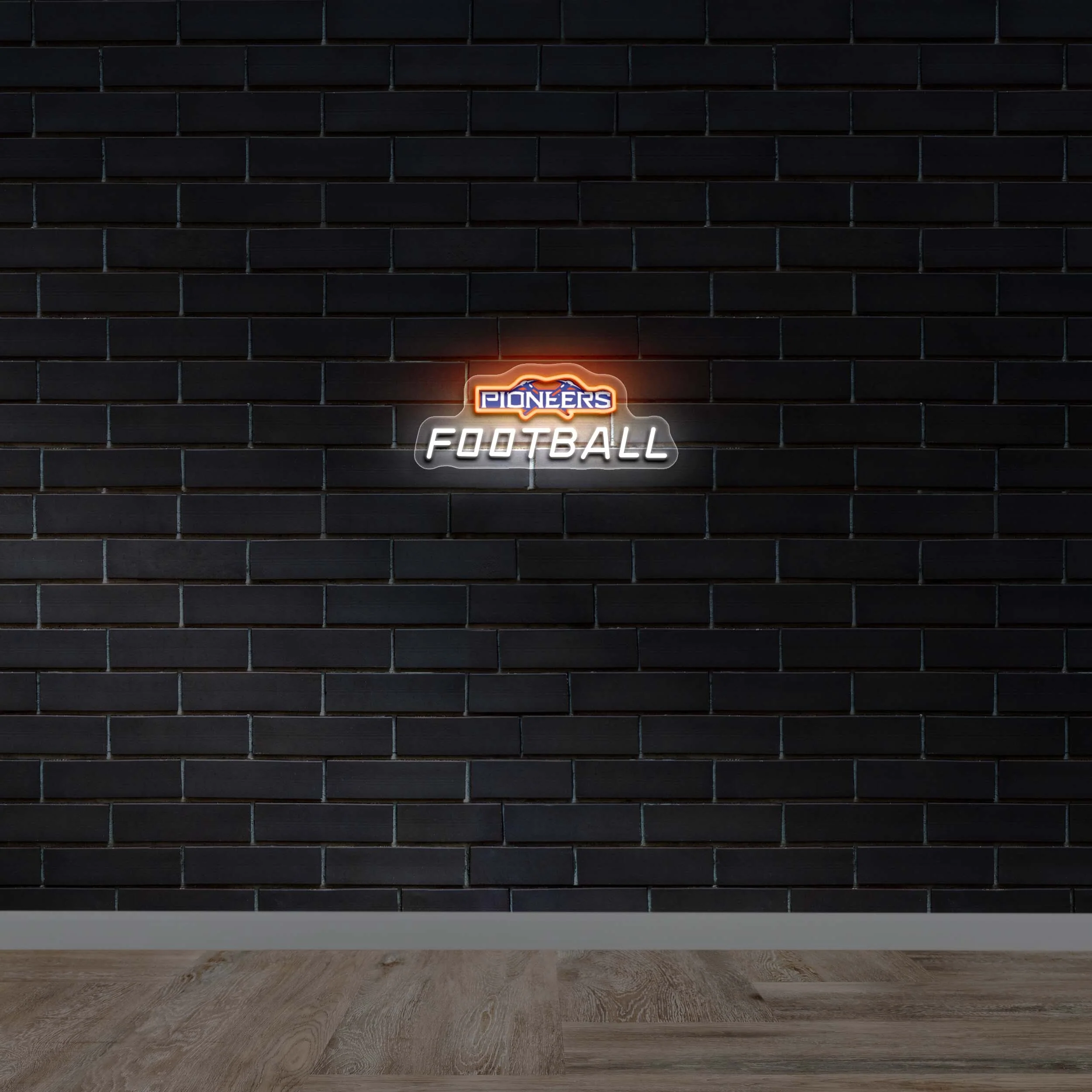 Pioneers Football - Premium Neon Artwork