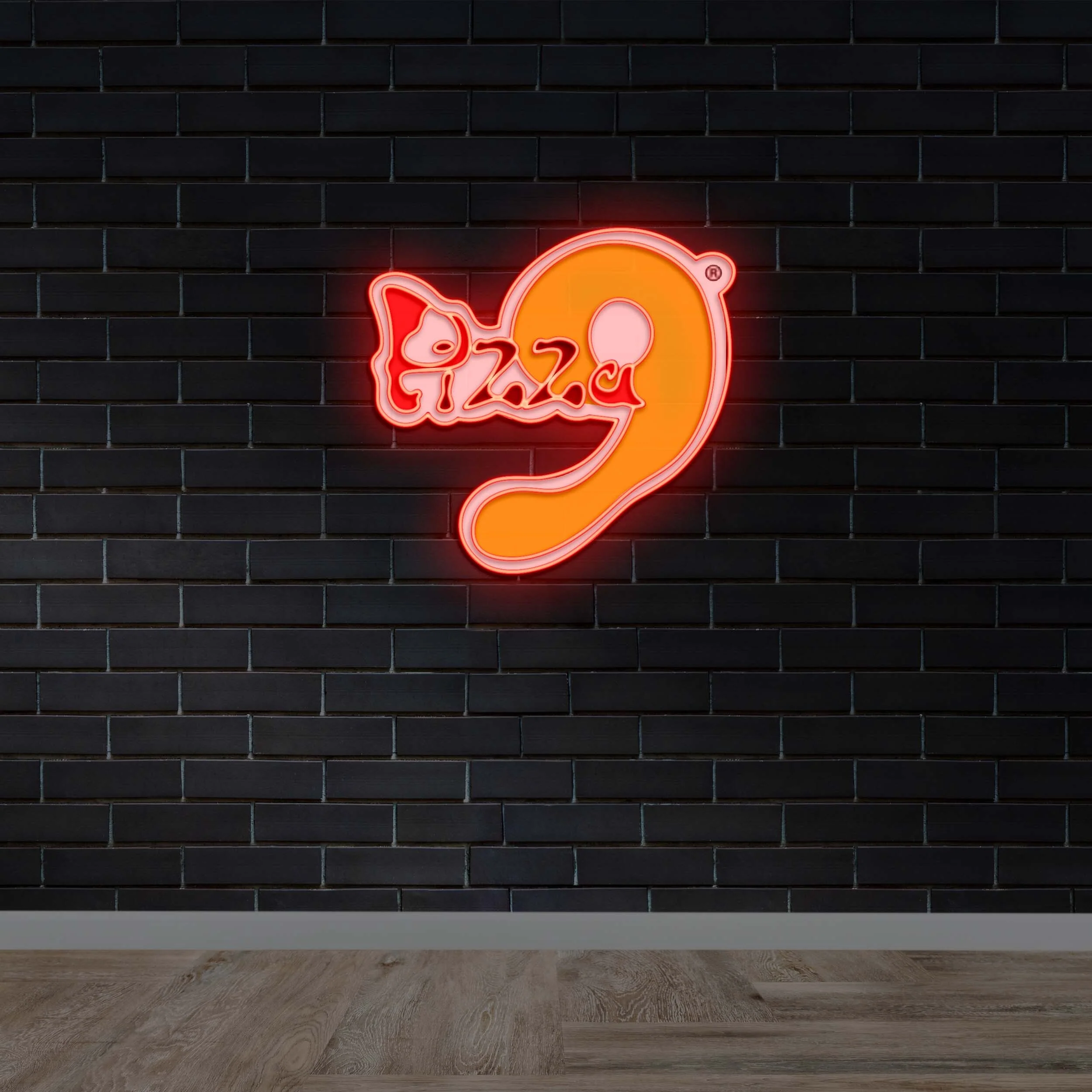 Pizza 9 - Premium Neon Artwork