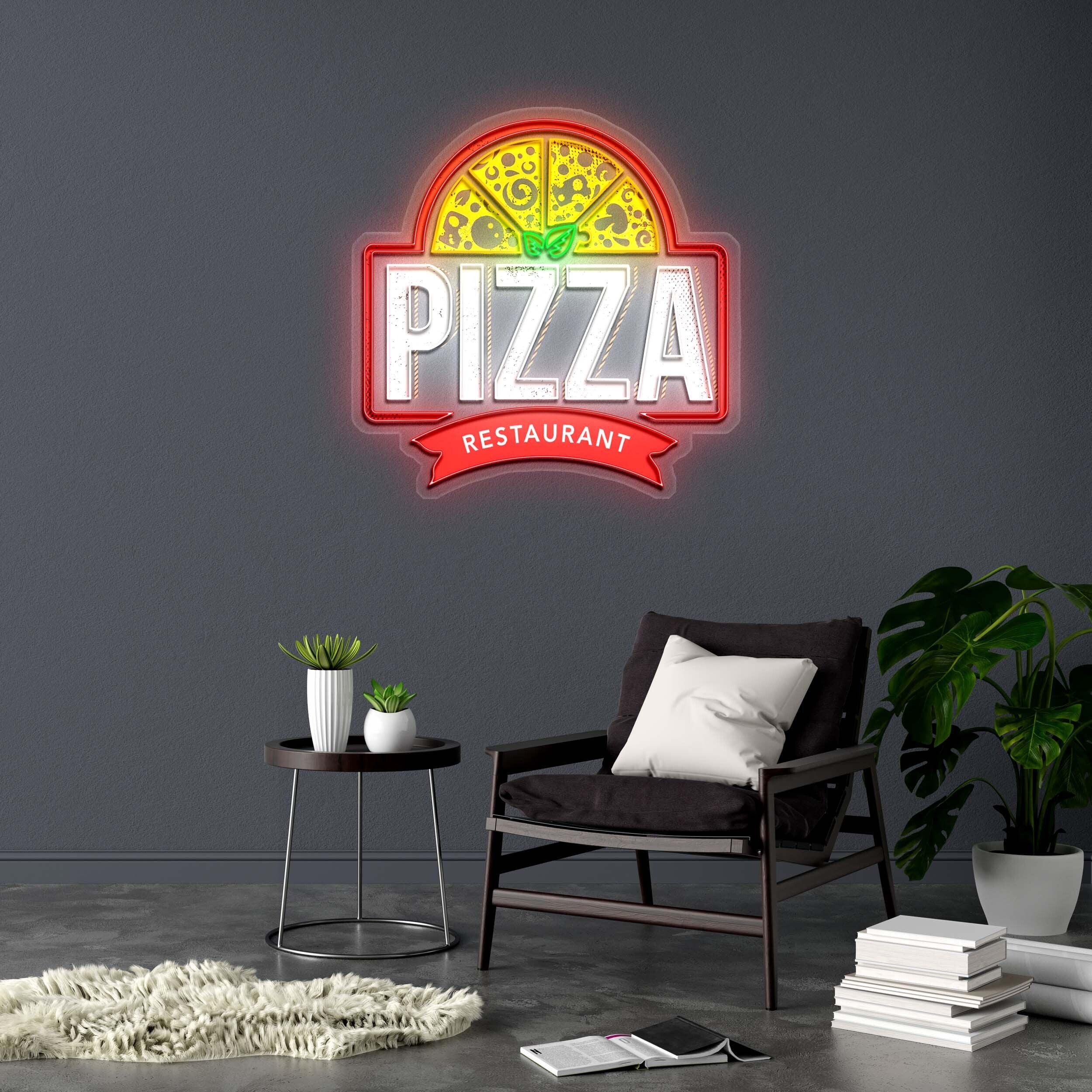 PIZZA RESTAURANT - Premium Neon Artwork