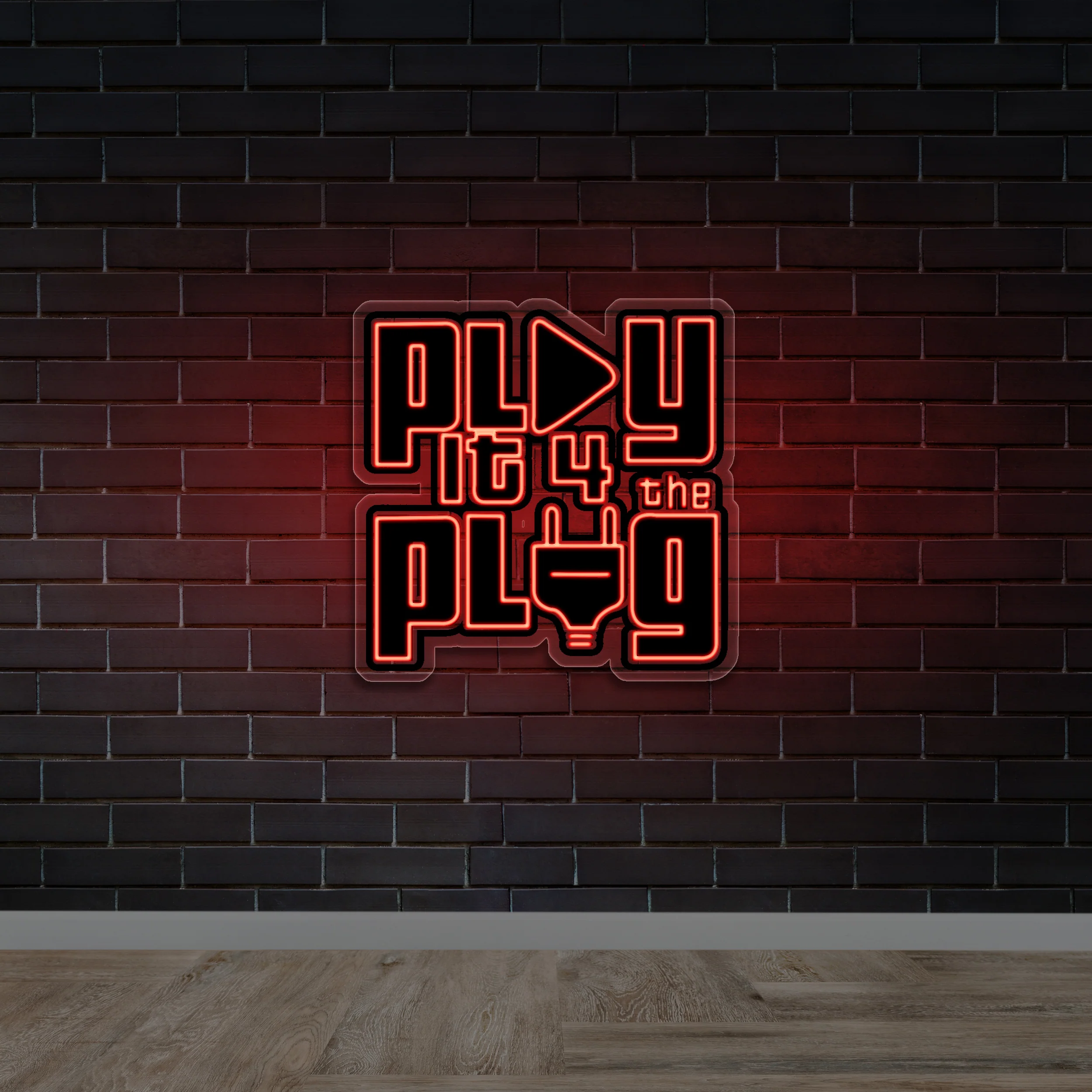Pl4y it 4 the Pl4y - Premium Neon Artwork
