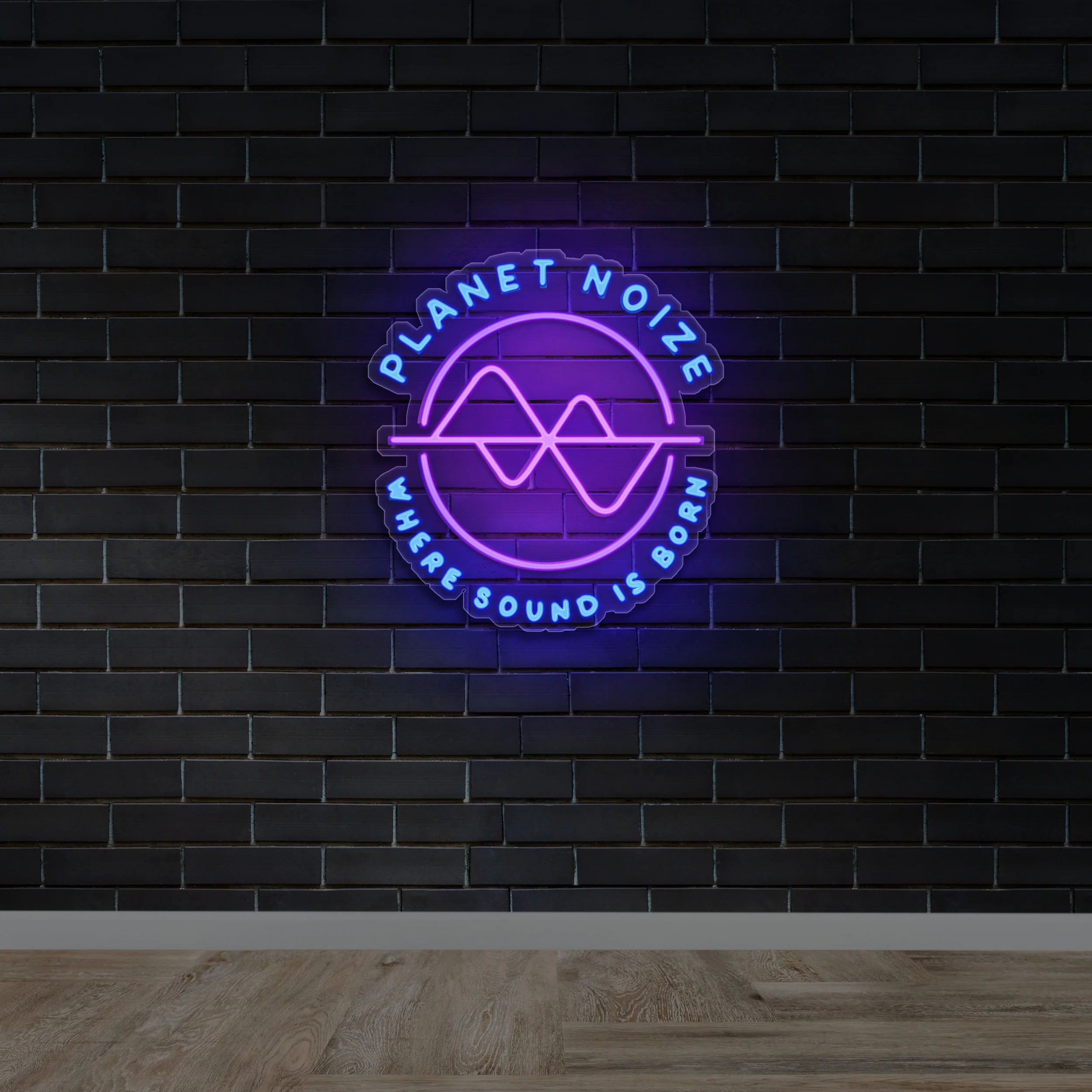 Planet Noize - Premium Neon Artwork