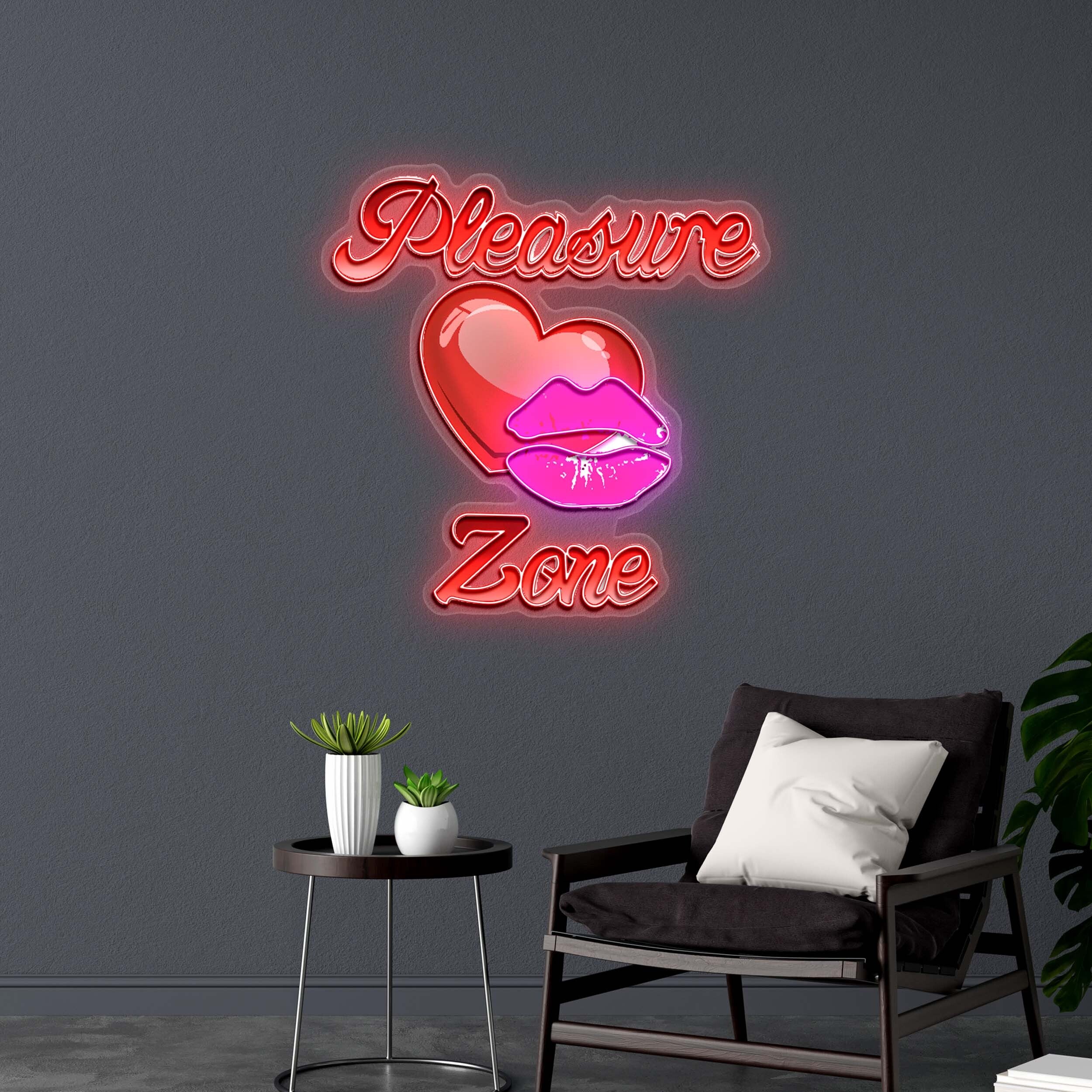 Pleasure Zone - Premium Neon Artwork - Image 2