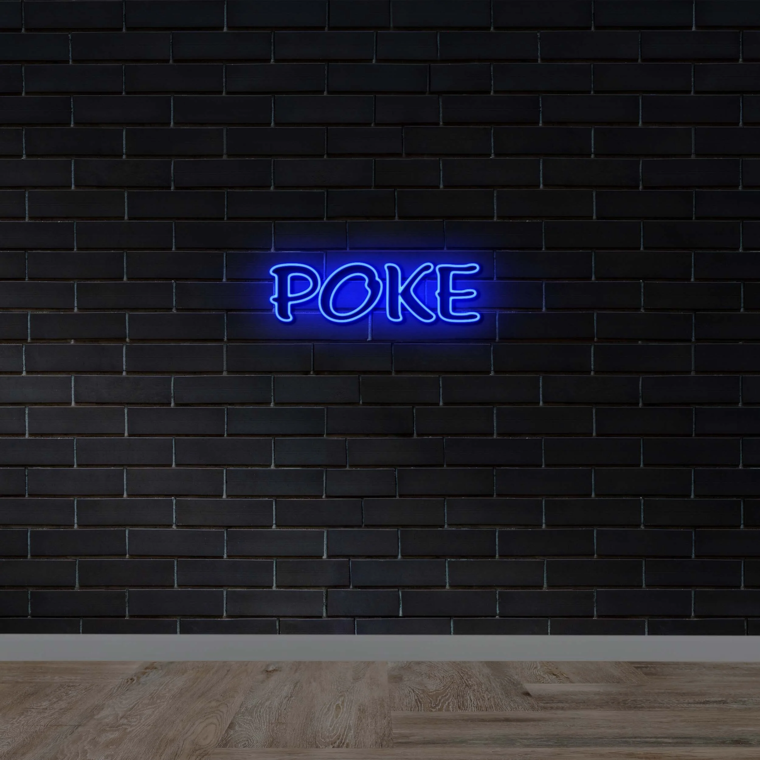 POKE - Premium Neon Artwork