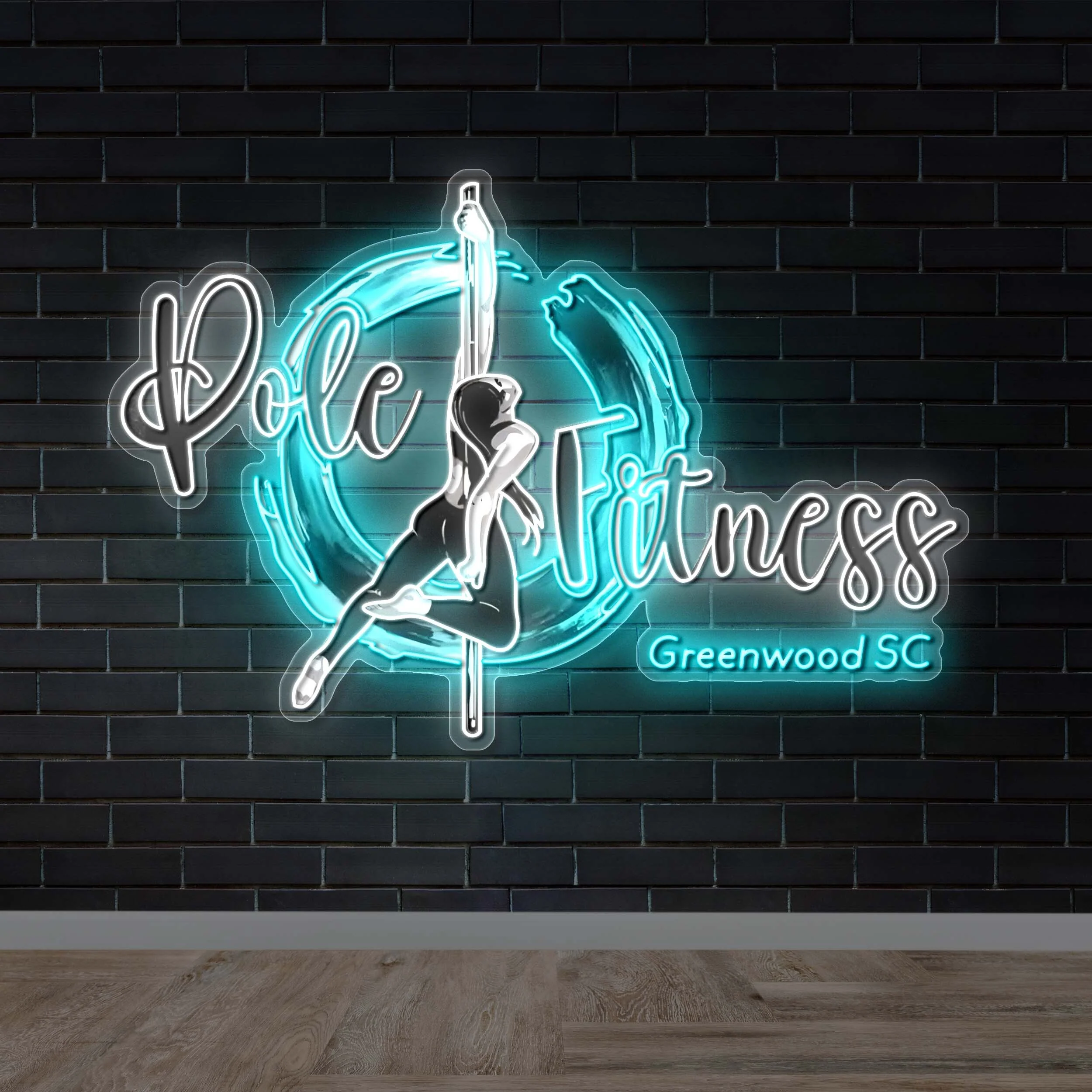 Pole Fitness - Premium Neon Artwork - Image 2