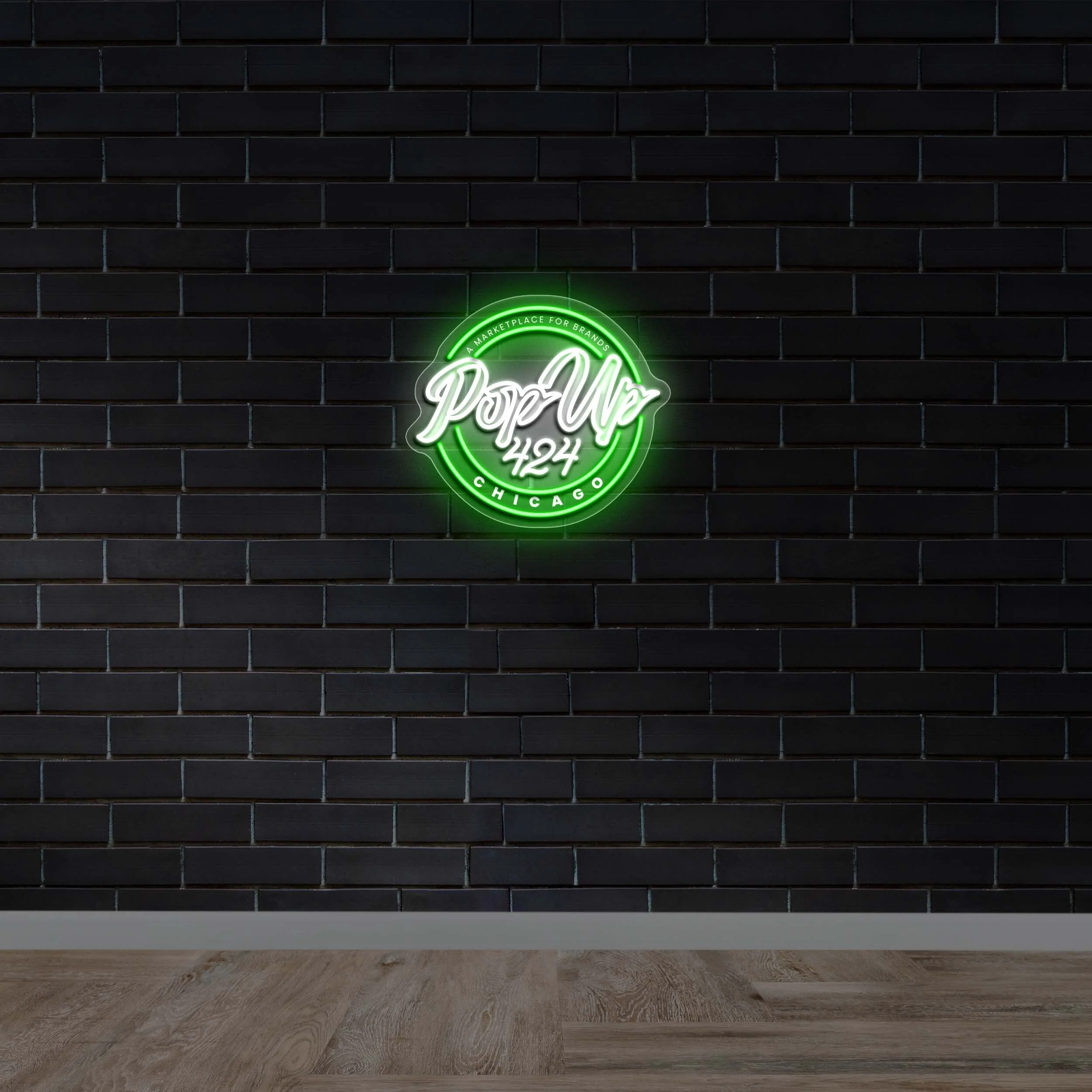 POP UP 424 | 2nd Version - Premium Neon Artwork